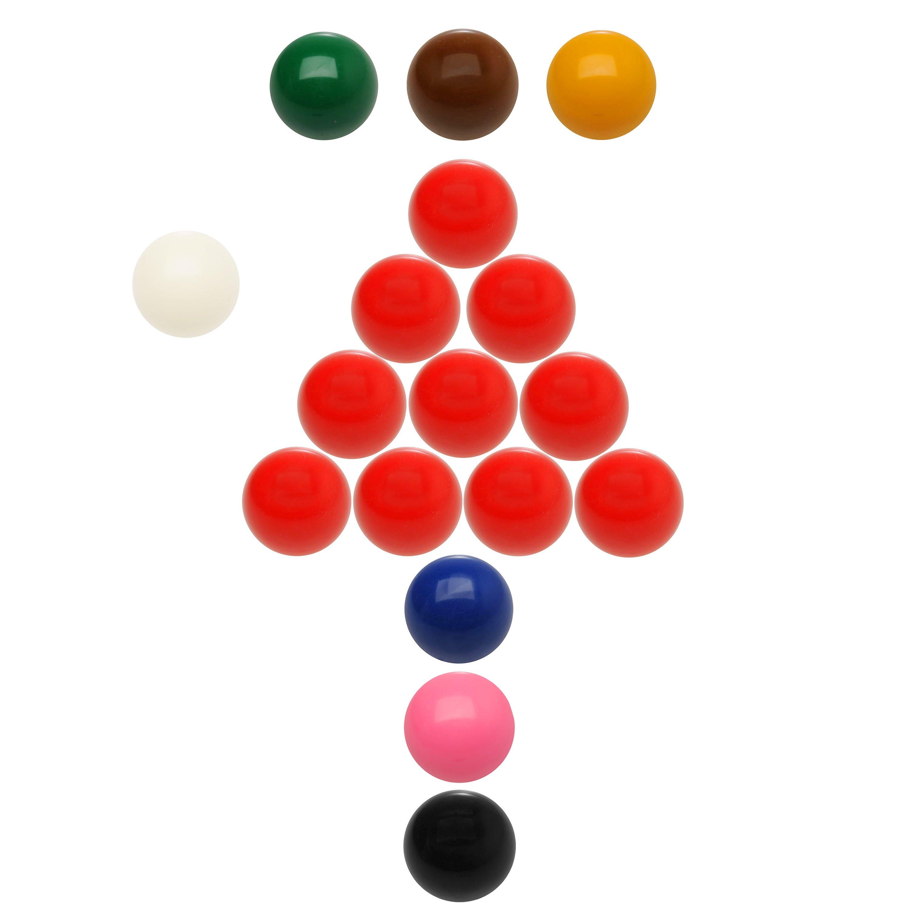 - - Riley - Snooker Balls Set 17 Piece Ball Set Adults - 1