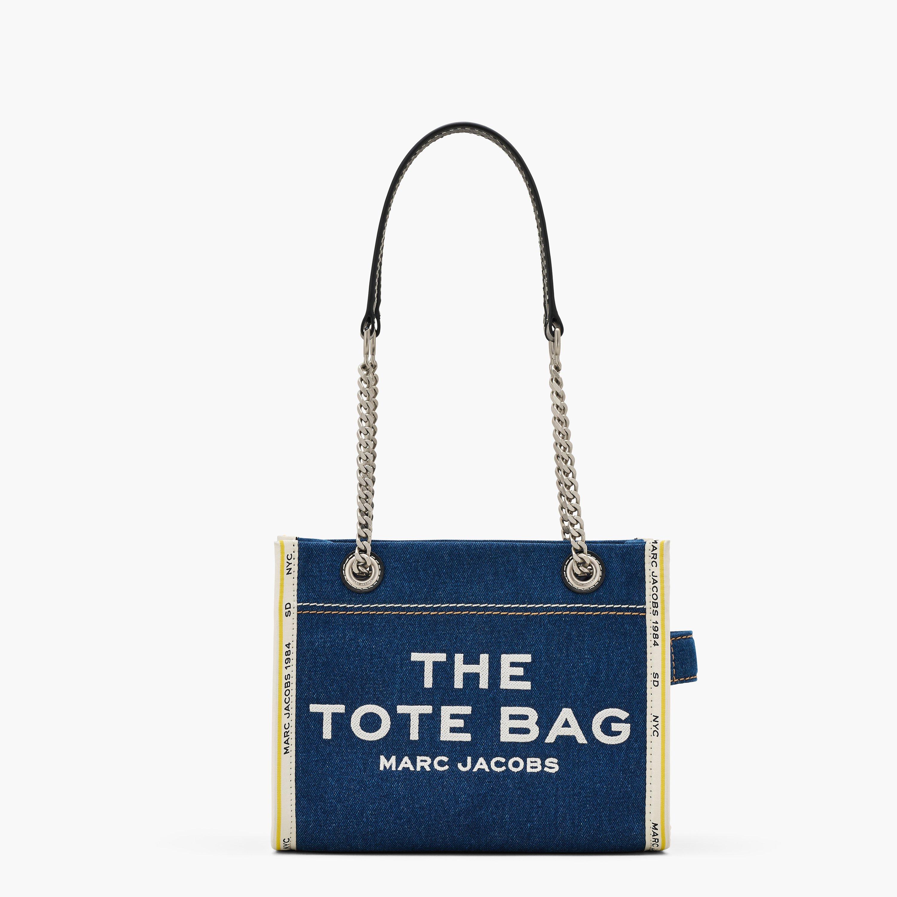 Dark Wash - Marc Jacobs - Women's Denim Tote Bag - 2