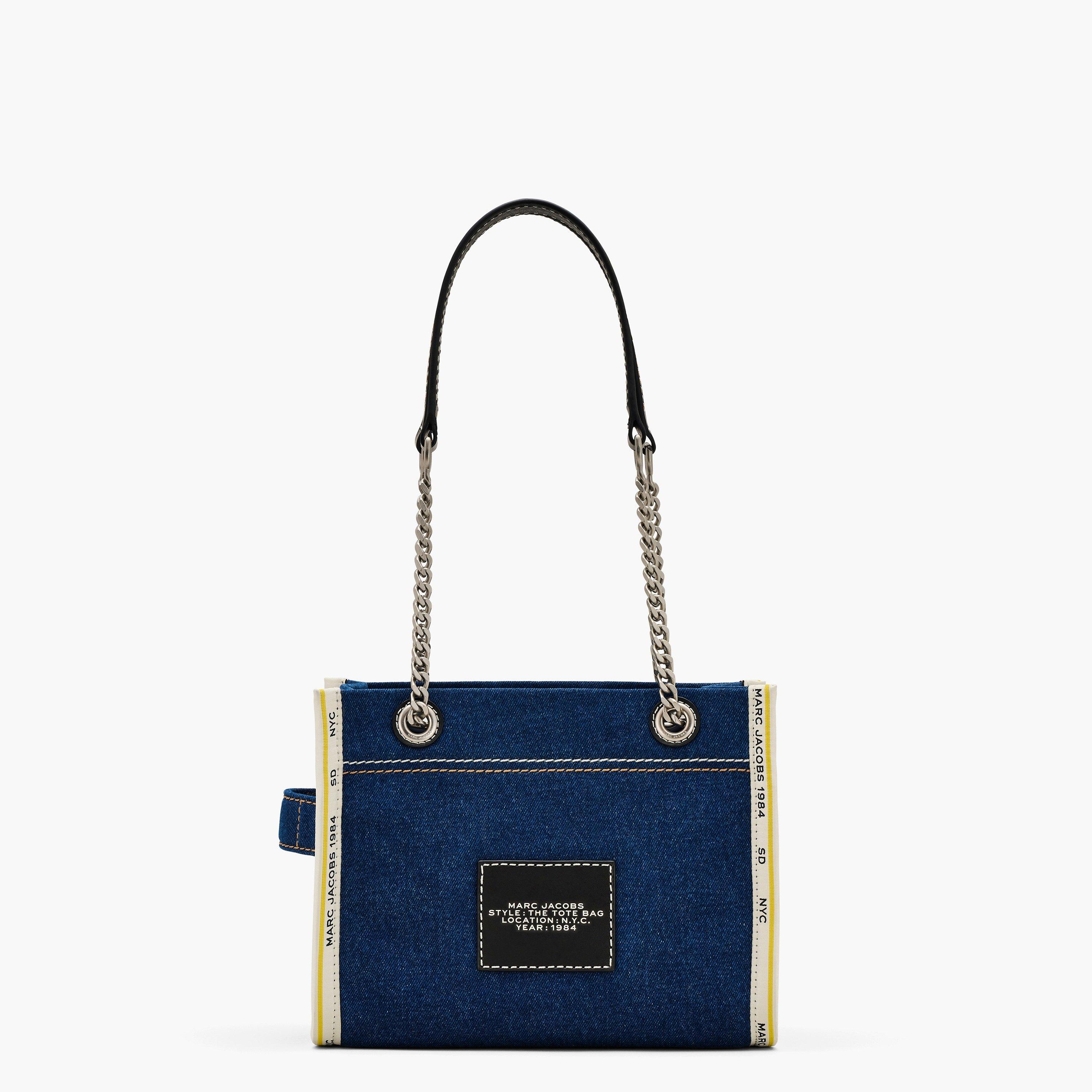 Dark Wash - Marc Jacobs - Women's Denim Tote Bag - 3