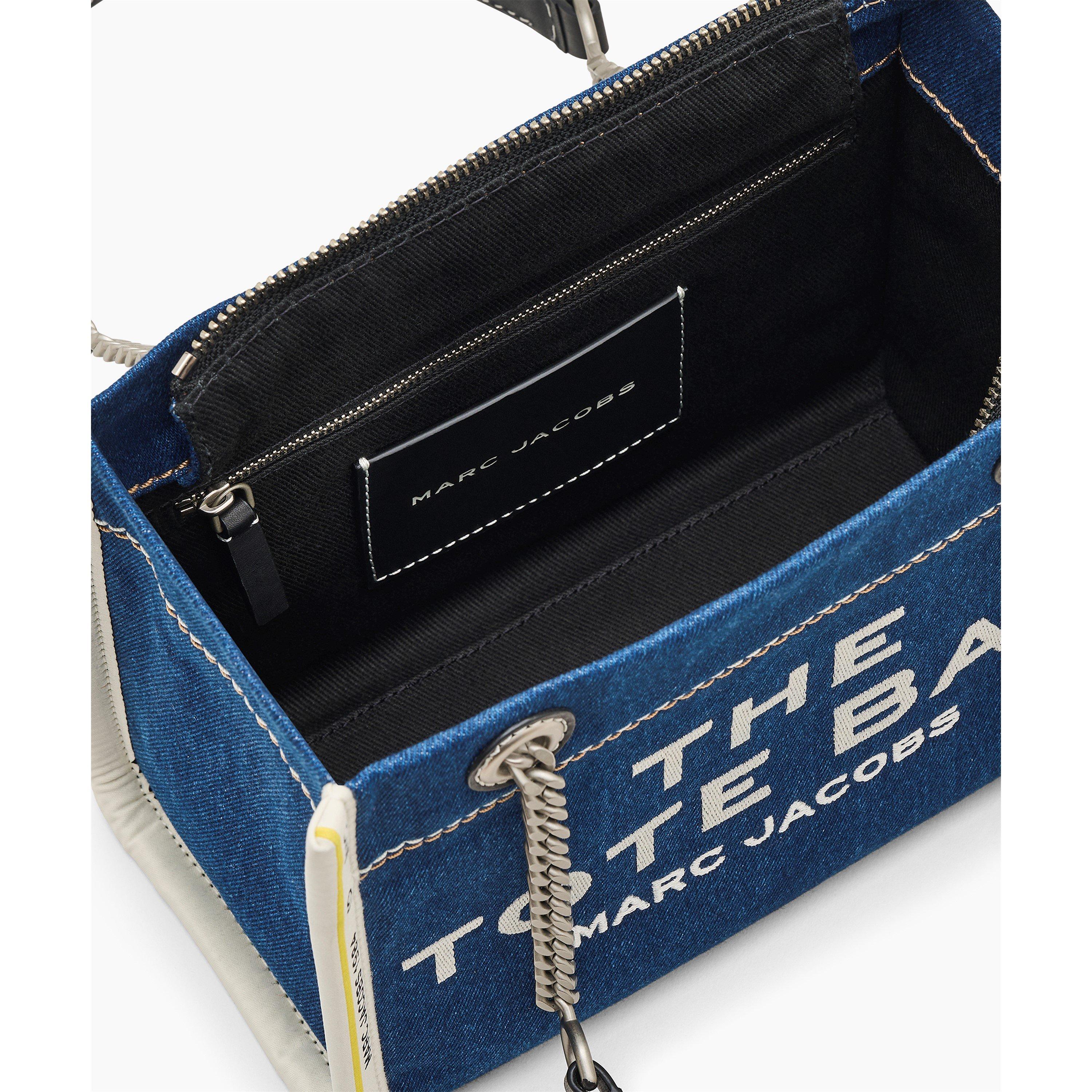 Dark Wash - Marc Jacobs - Women's Denim Tote Bag - 4