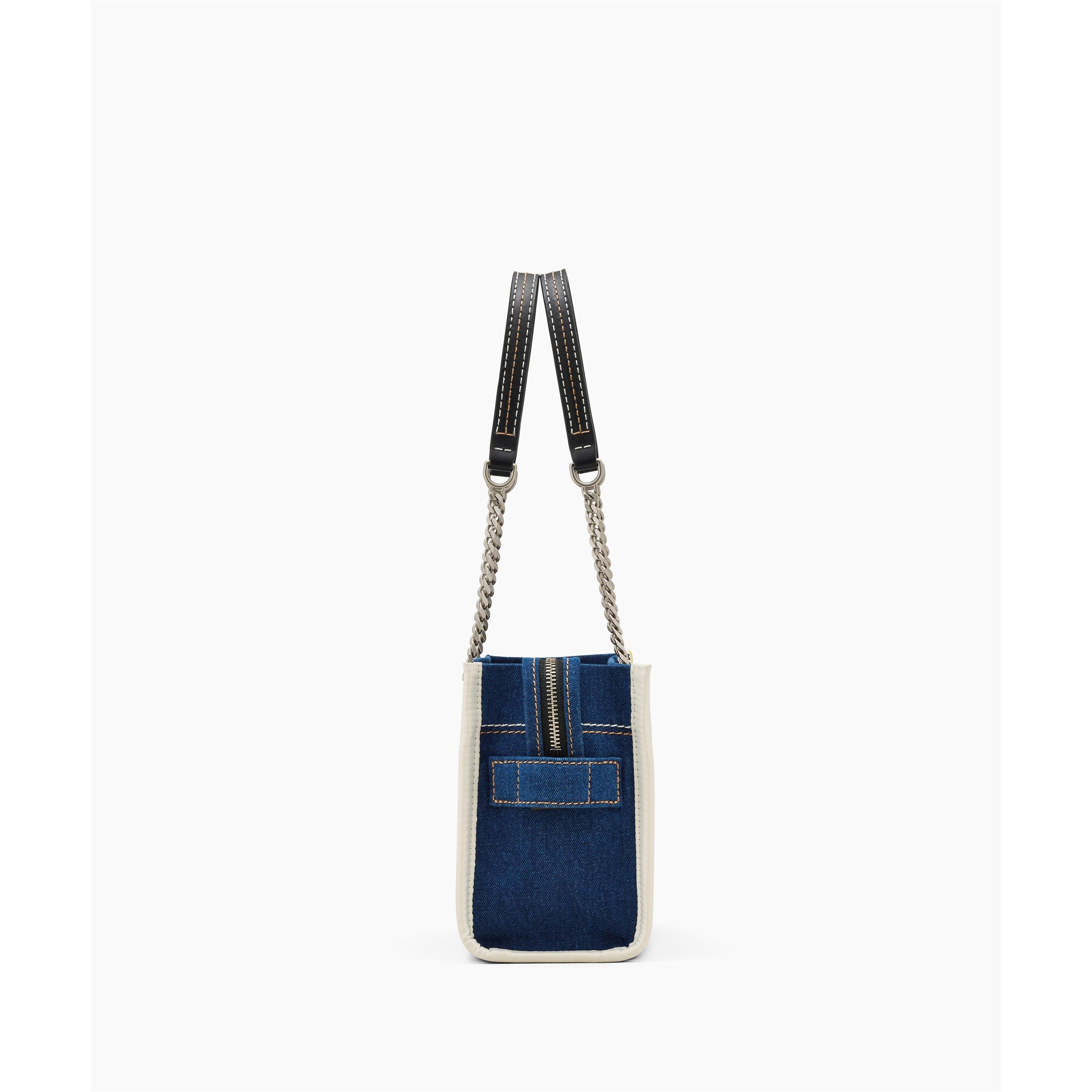 Dark Wash - Marc Jacobs - Women's Denim Tote Bag - 6