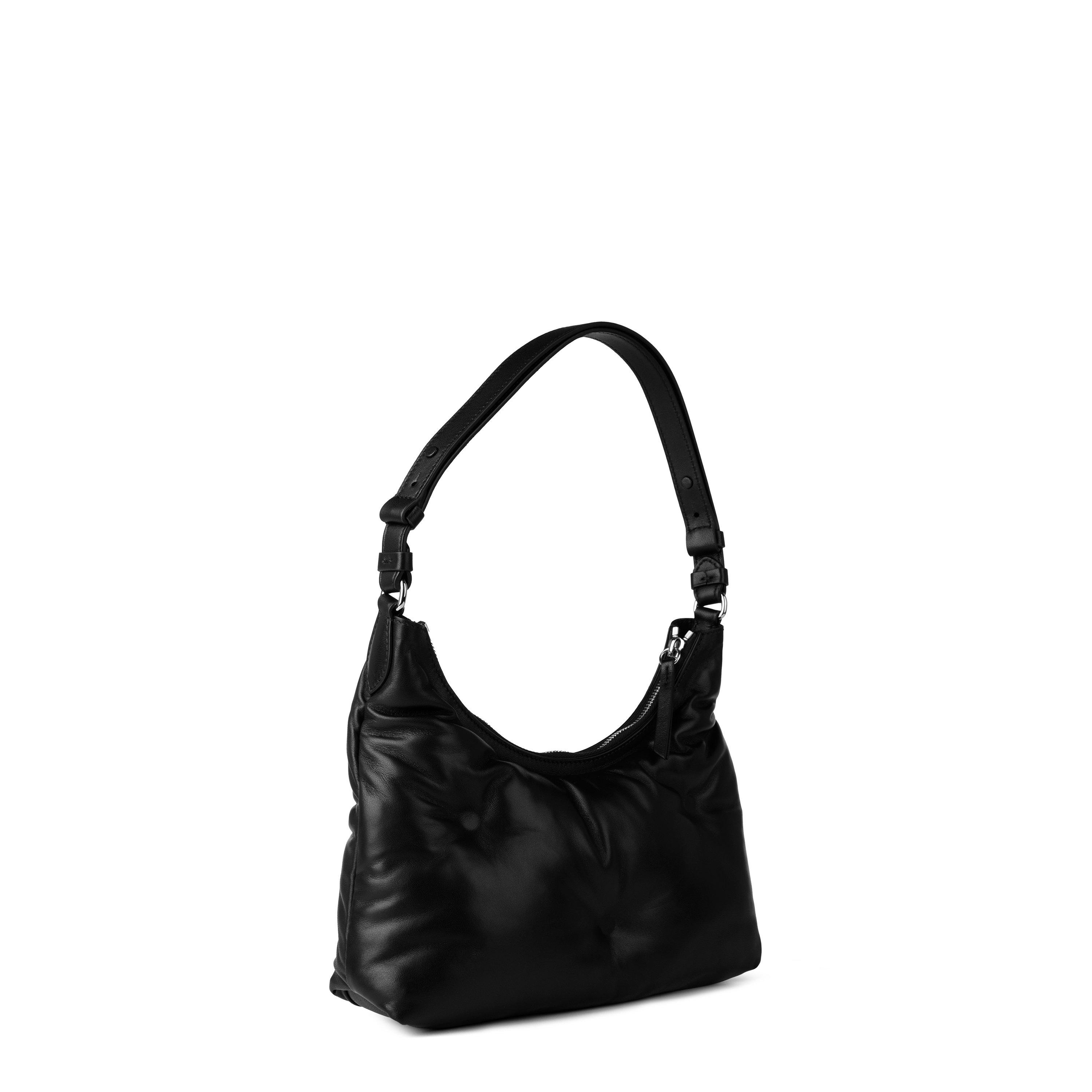Black - Maison Margiela - Glam Slam Small Padded Leather Shoulder Bag - 3