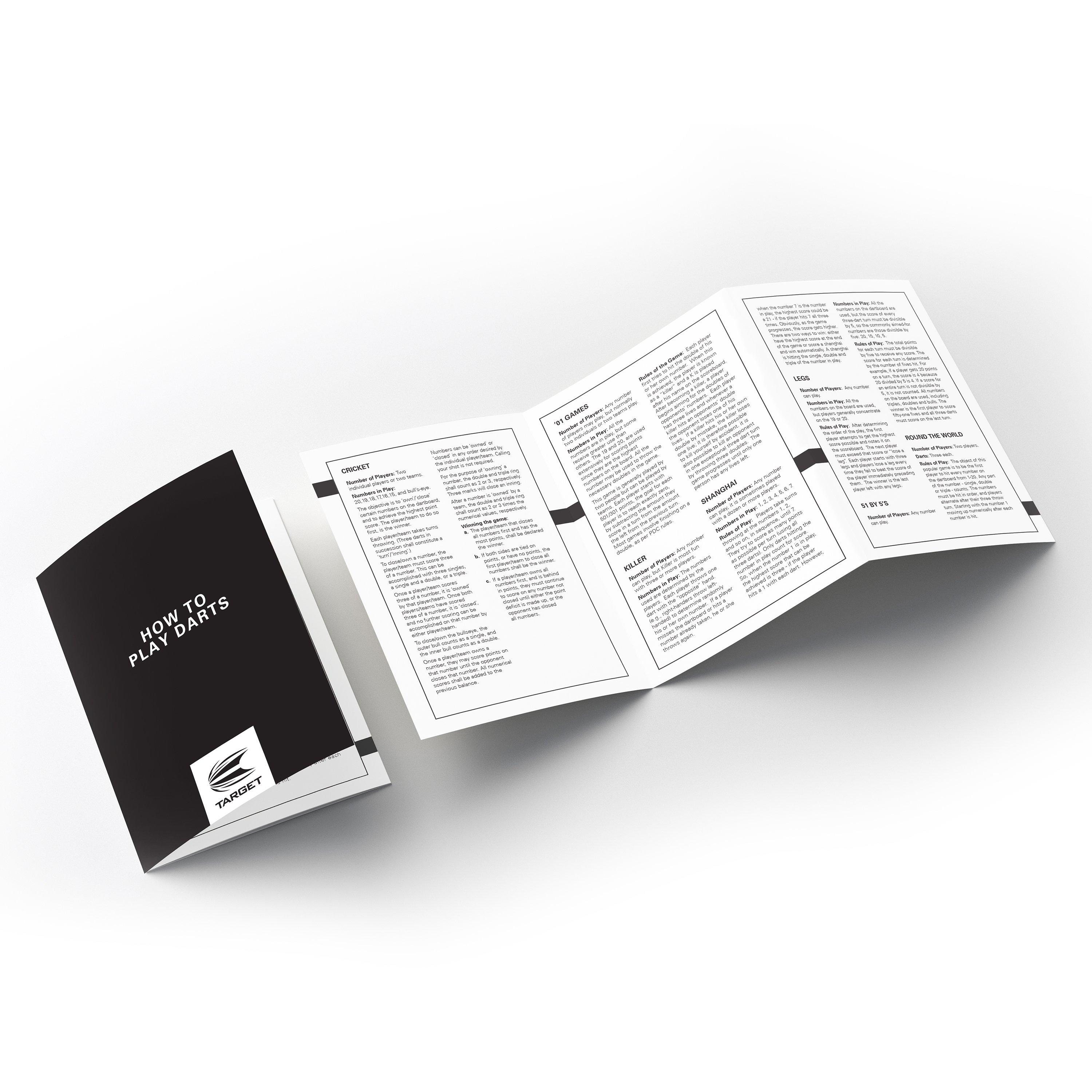 Meerkleurig - Target Darts - Brass Dart Gift Set - 6