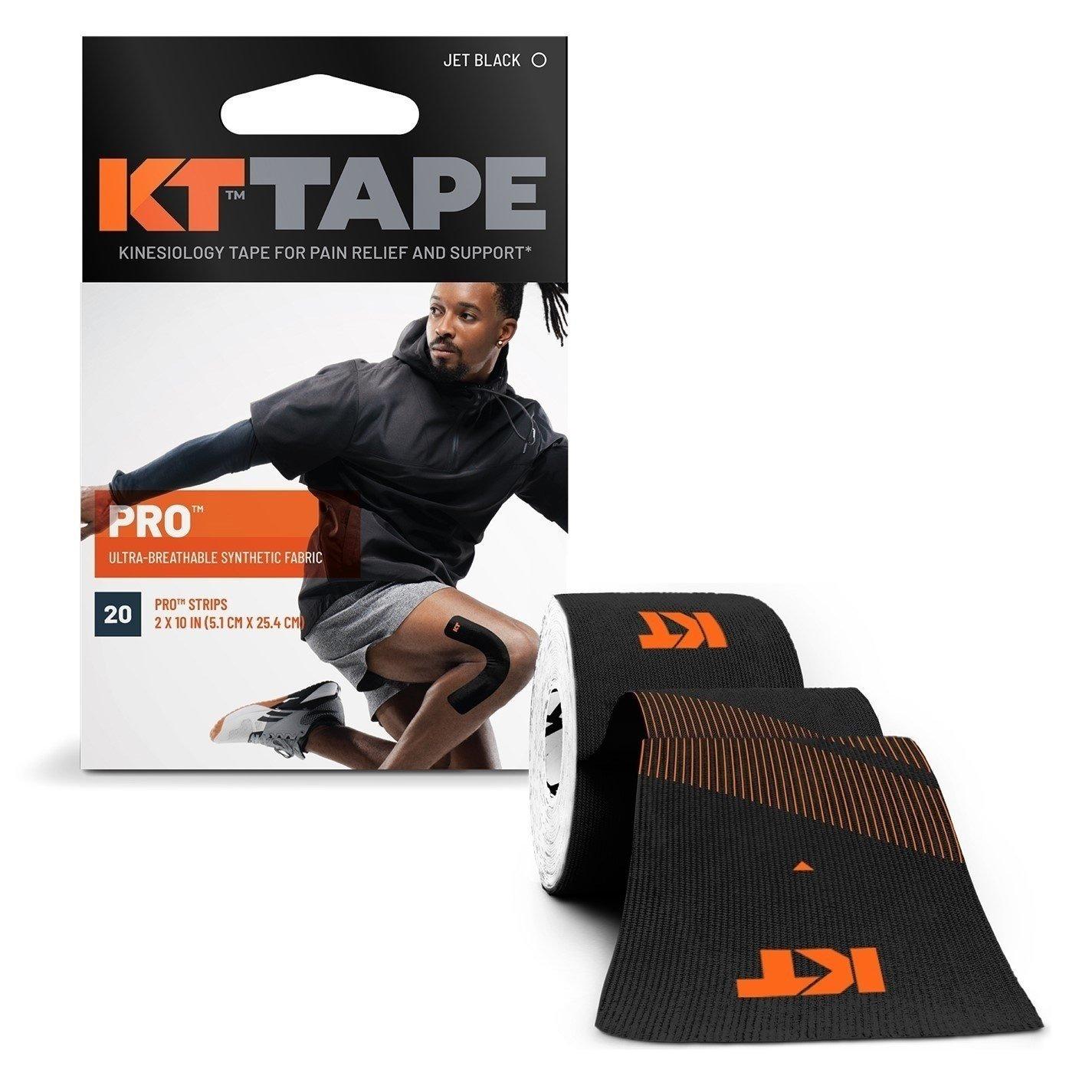 Jet Black - KT Tape - Pro Pre-Cut 5m 43 - 1