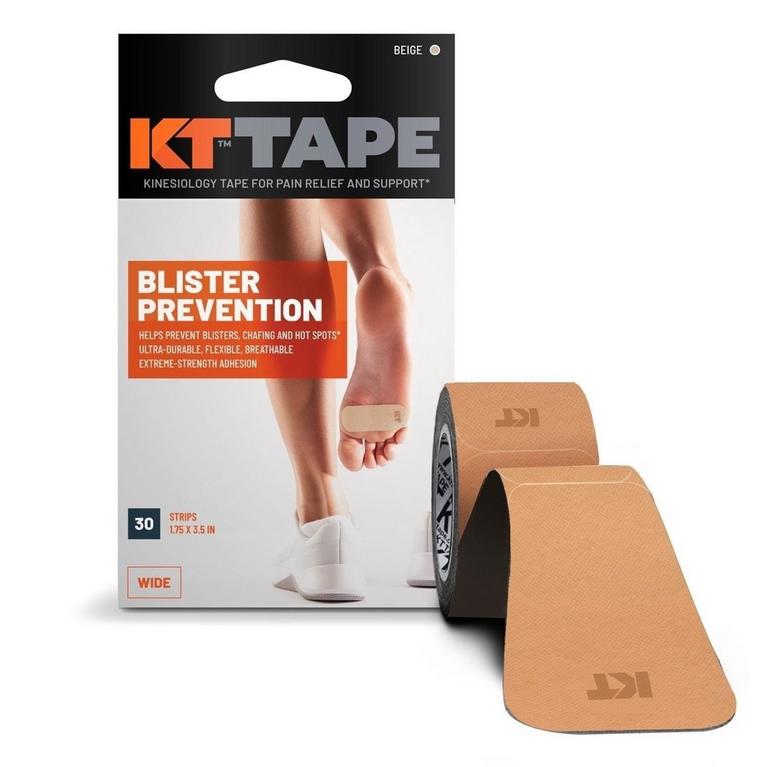 Stealth Beige - KT Tape - bandes pré-découpées pour la prévention des ampoules - 1