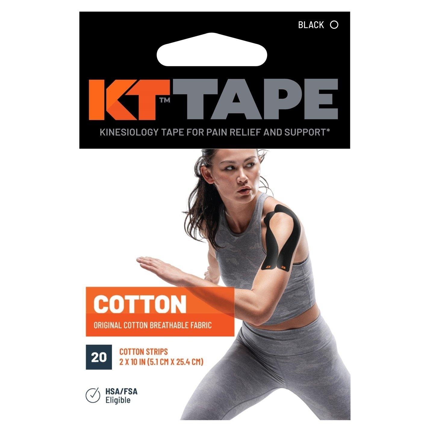 Jet Black - KT Tape - Cotton PC 5m 43 - 1