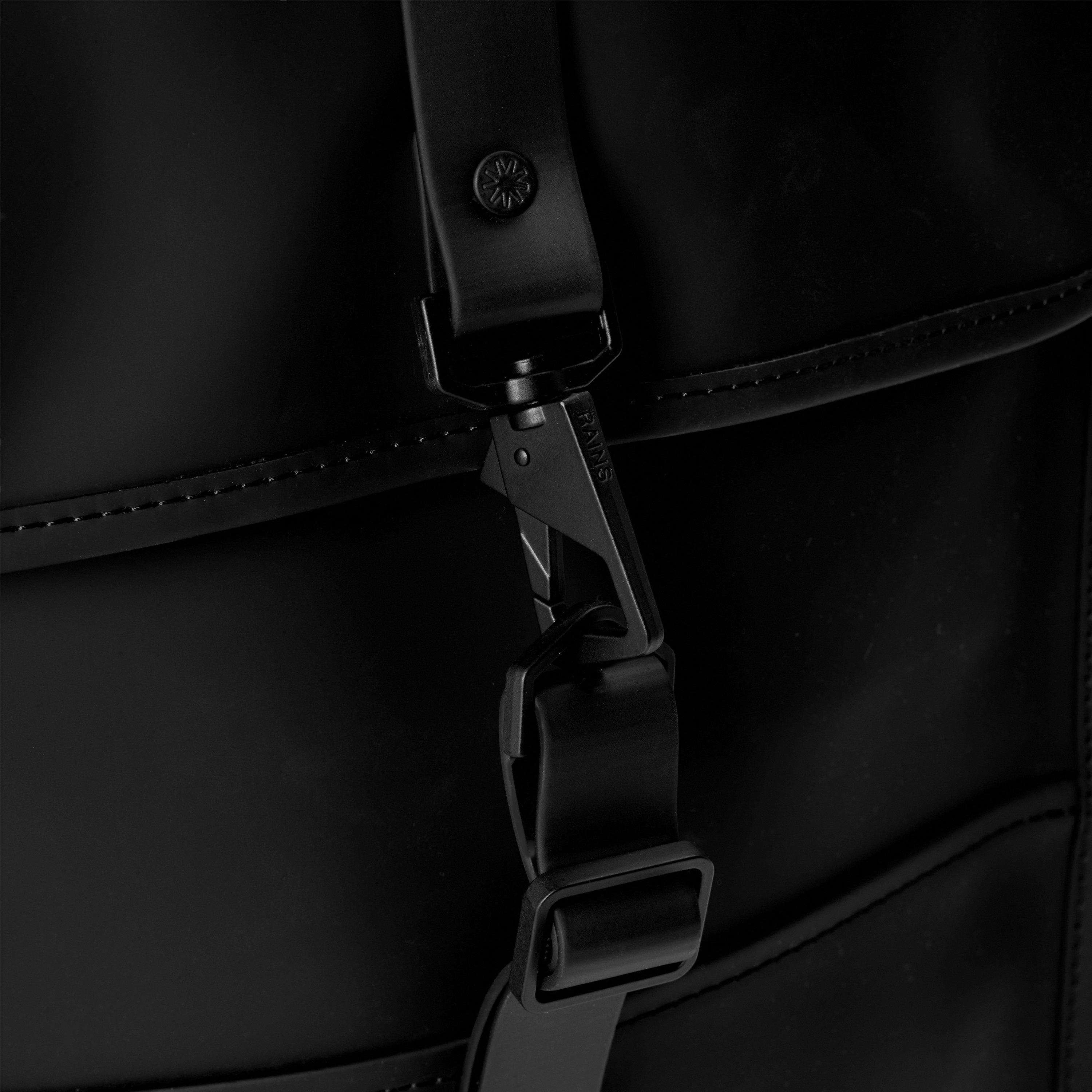 Black - Rains - Waterproof Backpack Mini 12.5 L - 3