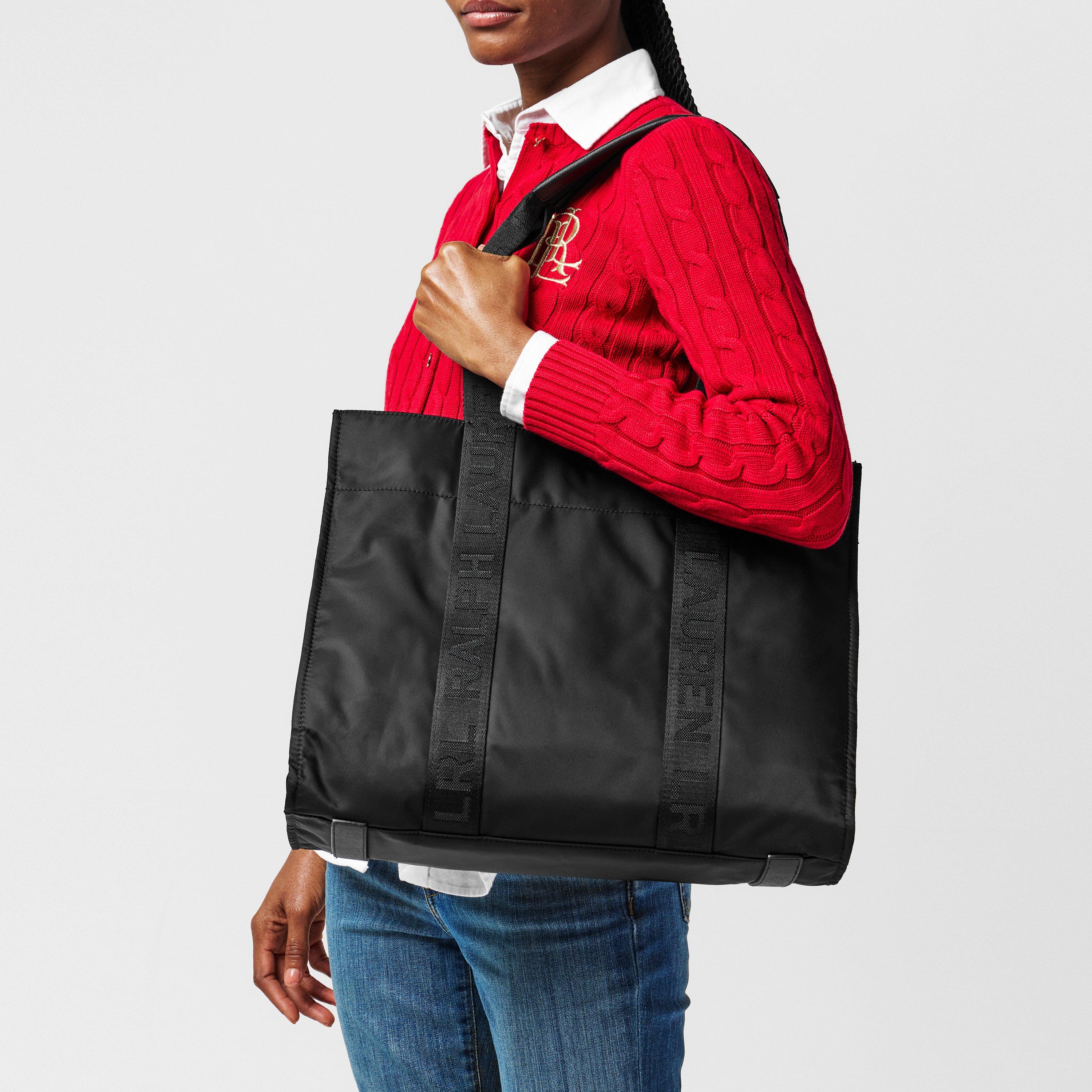 BLACK/BLACK - Lauren by Ralph Lauren - Stevie Tote Bag - 2