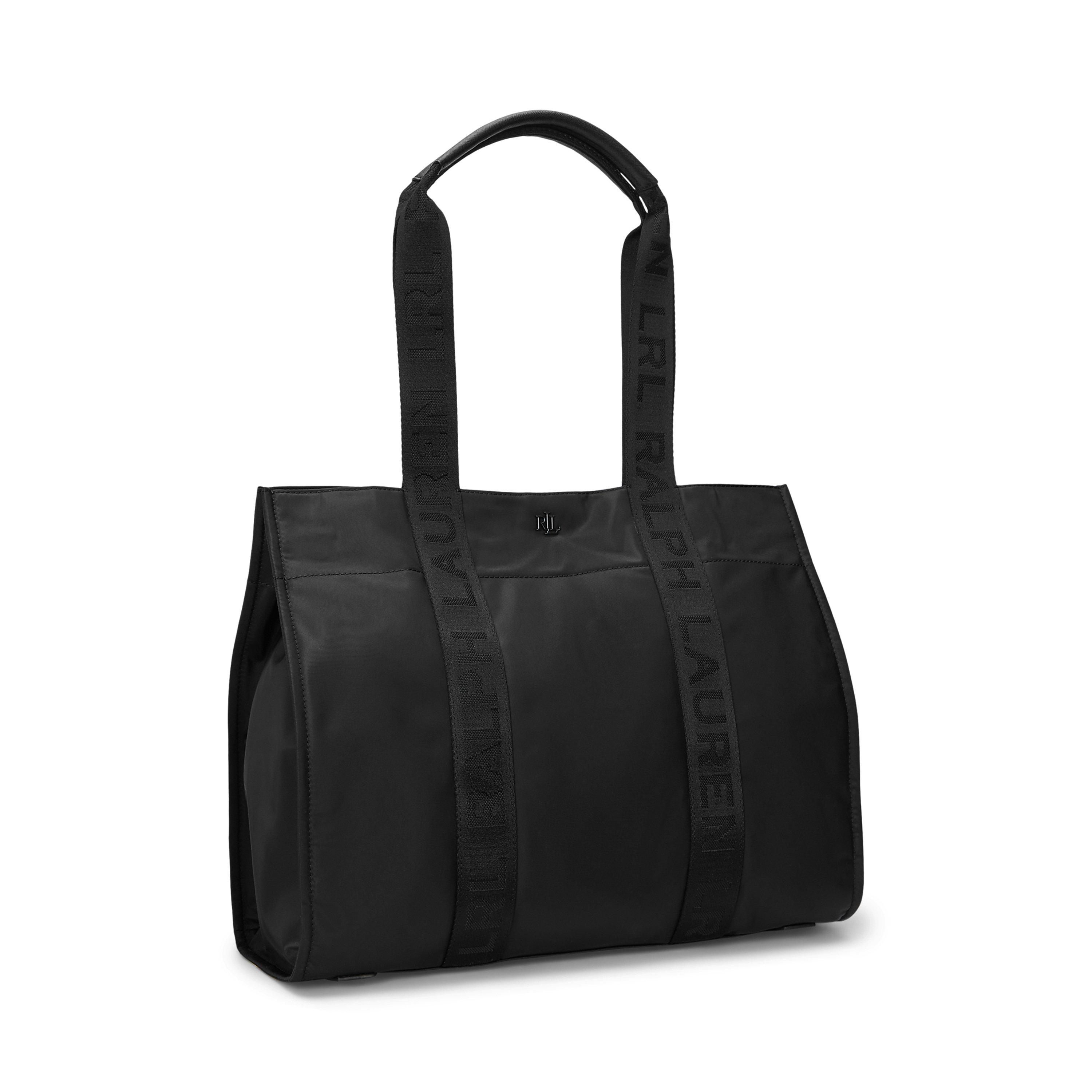BLACK/BLACK - Lauren by Ralph Lauren - Stevie Tote Bag - 3