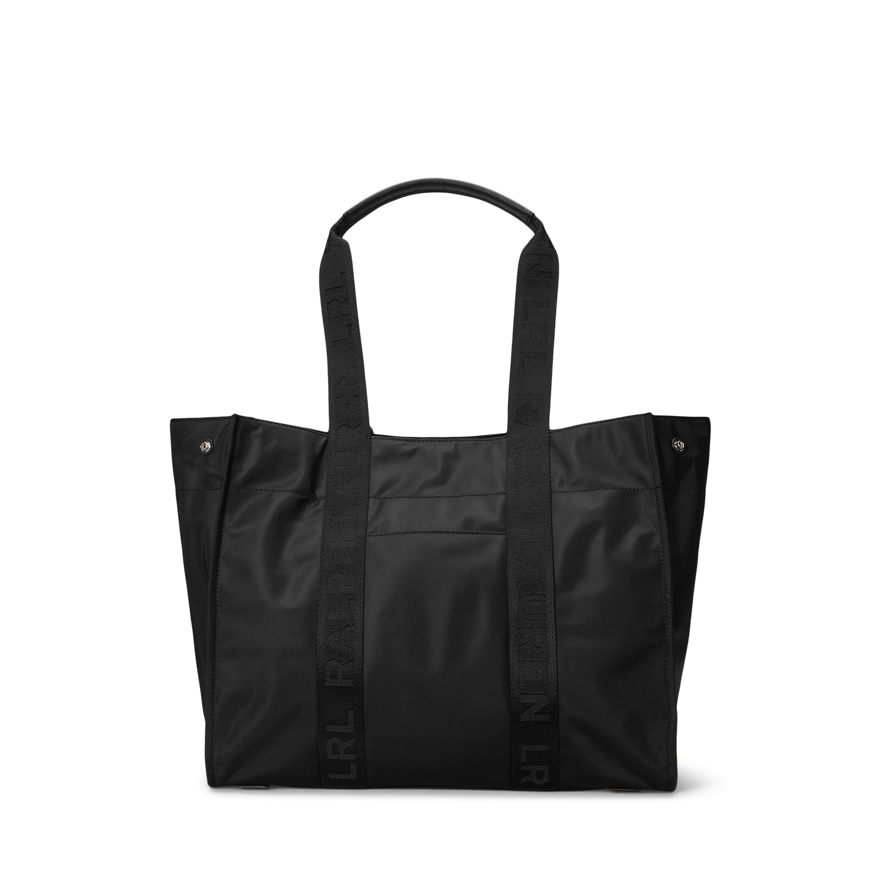 BLACK/BLACK - Lauren by Ralph Lauren - Stevie Tote Bag - 4