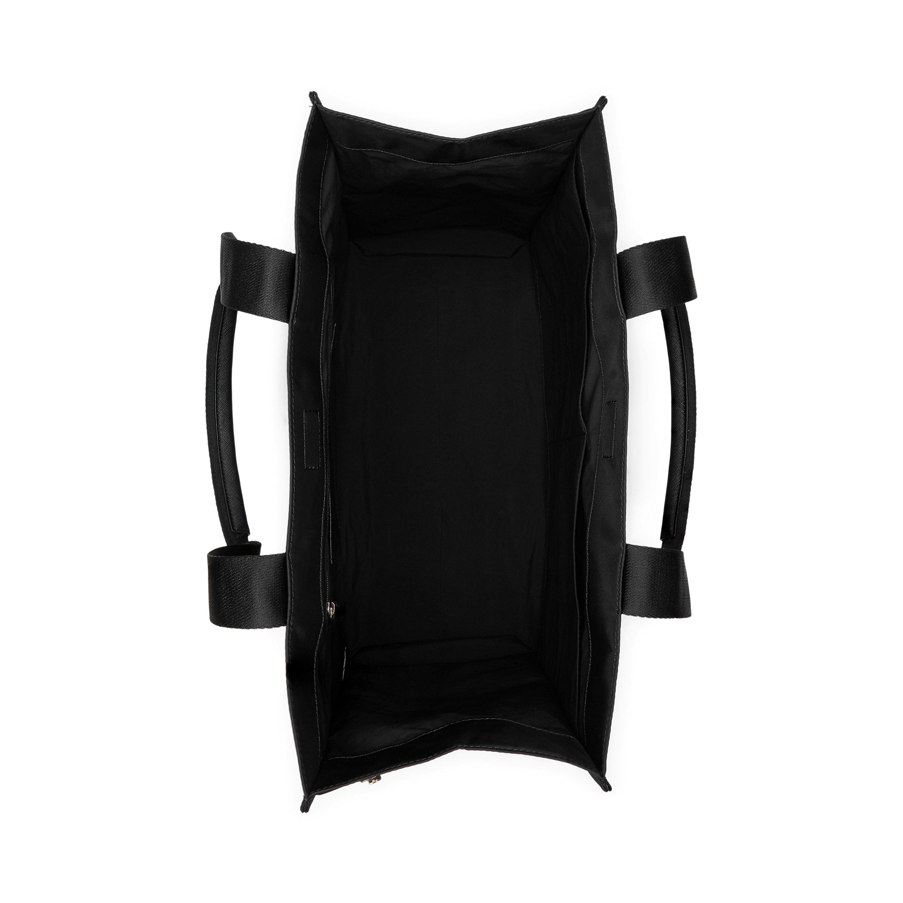 BLACK/BLACK - Lauren by Ralph Lauren - Stevie Tote Bag - 5