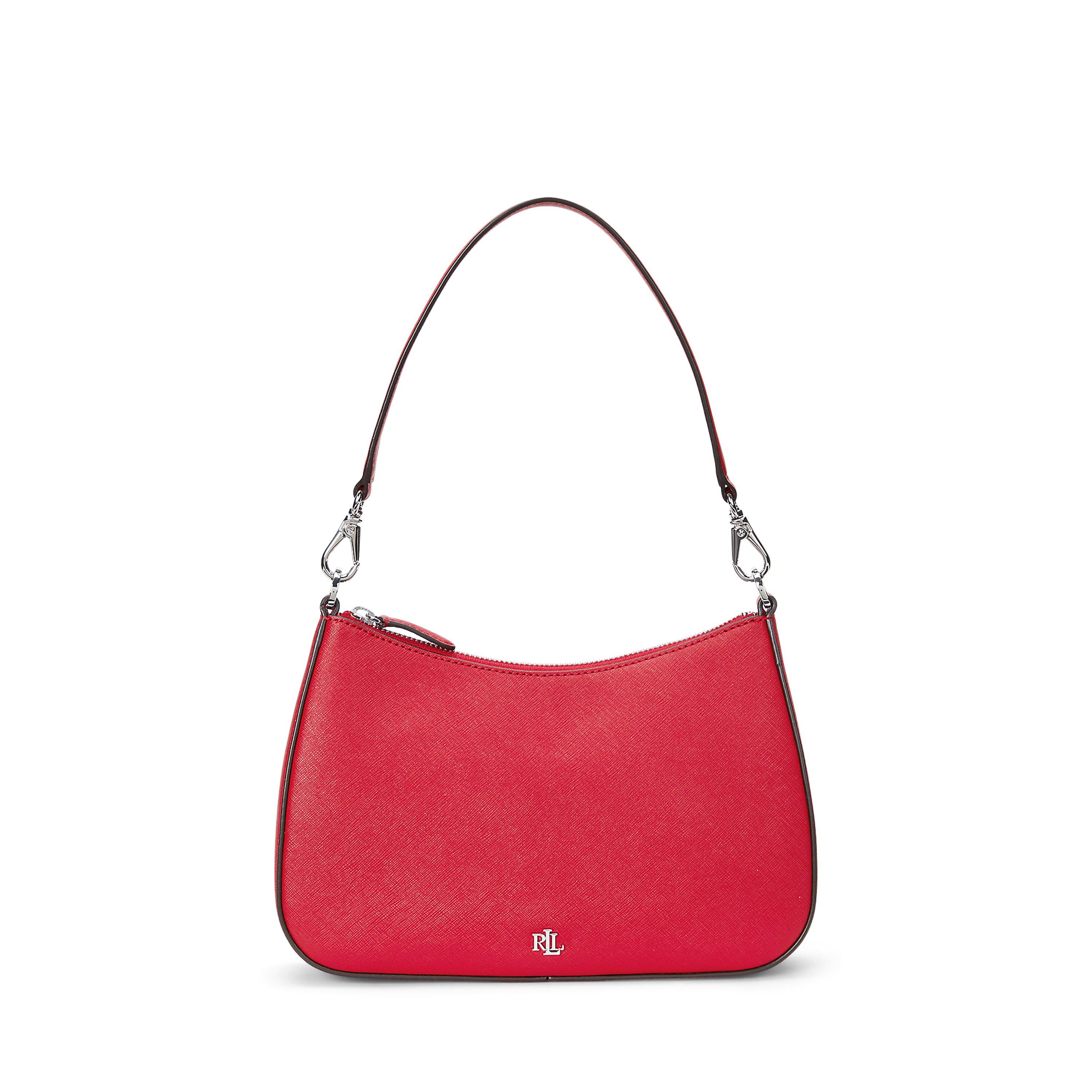 FESTIVE RED - Lauren by Ralph Lauren - Crosshatch Danni Bag - 1