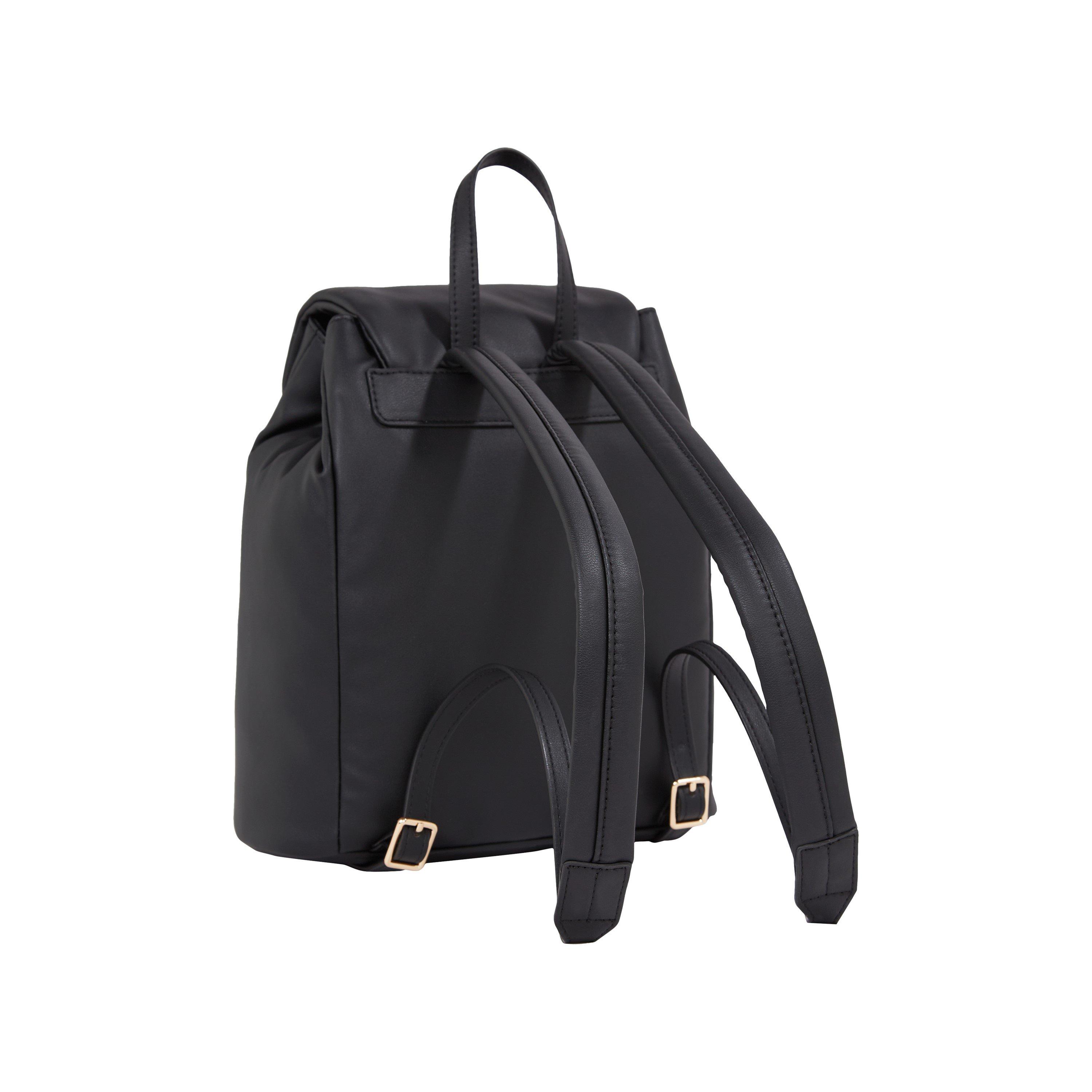 Black - Tommy Hilfiger - POPPY REFORM FLAP BACKPACK - 5