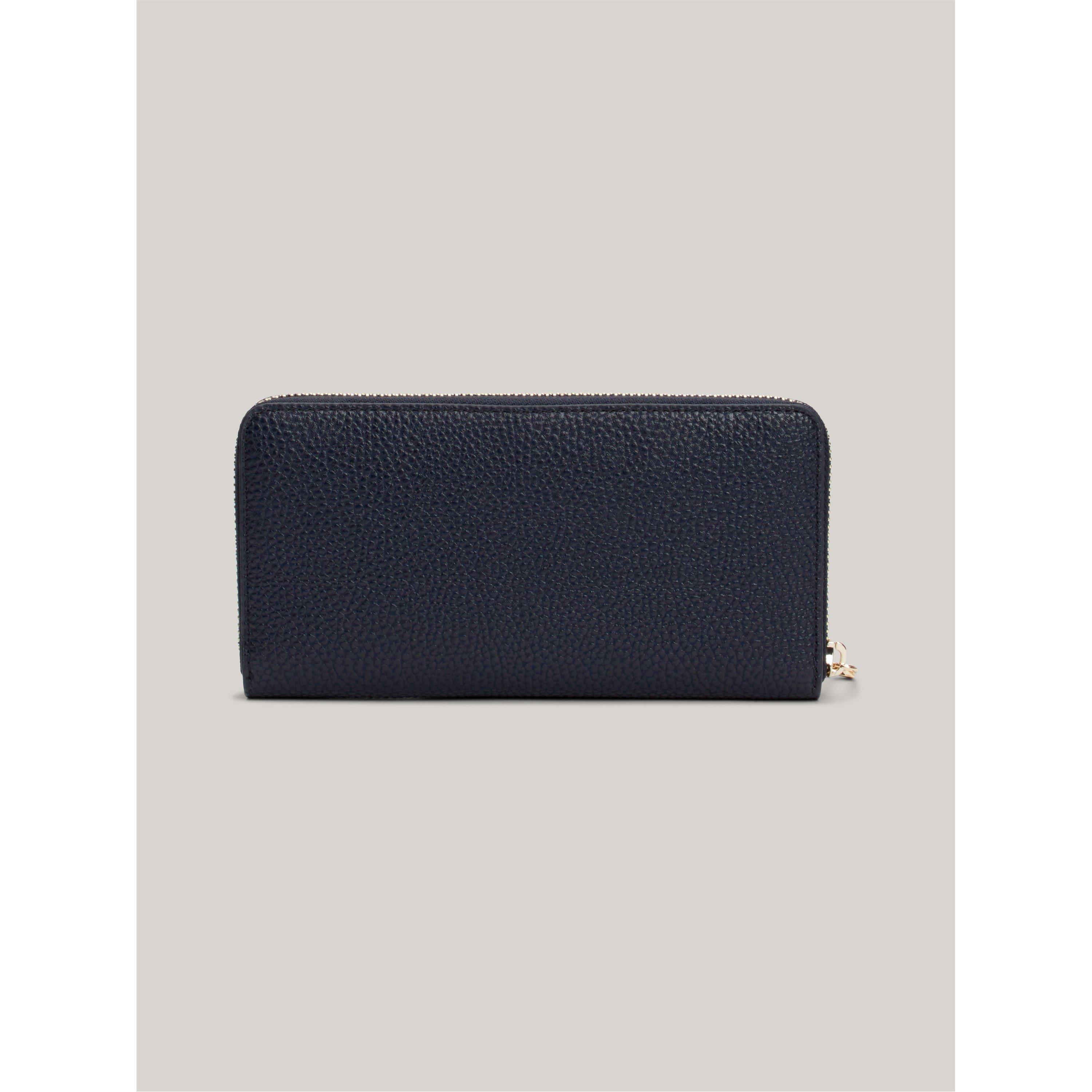 Space Blue - Tommy Hilfiger - Women's TH Emblem Large Zip Around Purse - 5