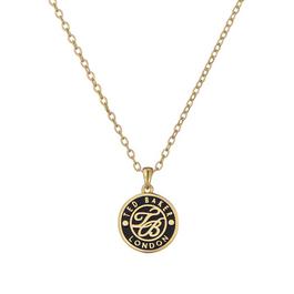 Ted Baker Monella Monogram Button Pendant Necklace