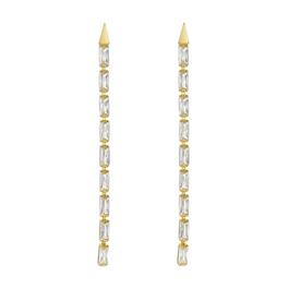 Ted Baker Isalie Crystal Baguette Drop Earrings