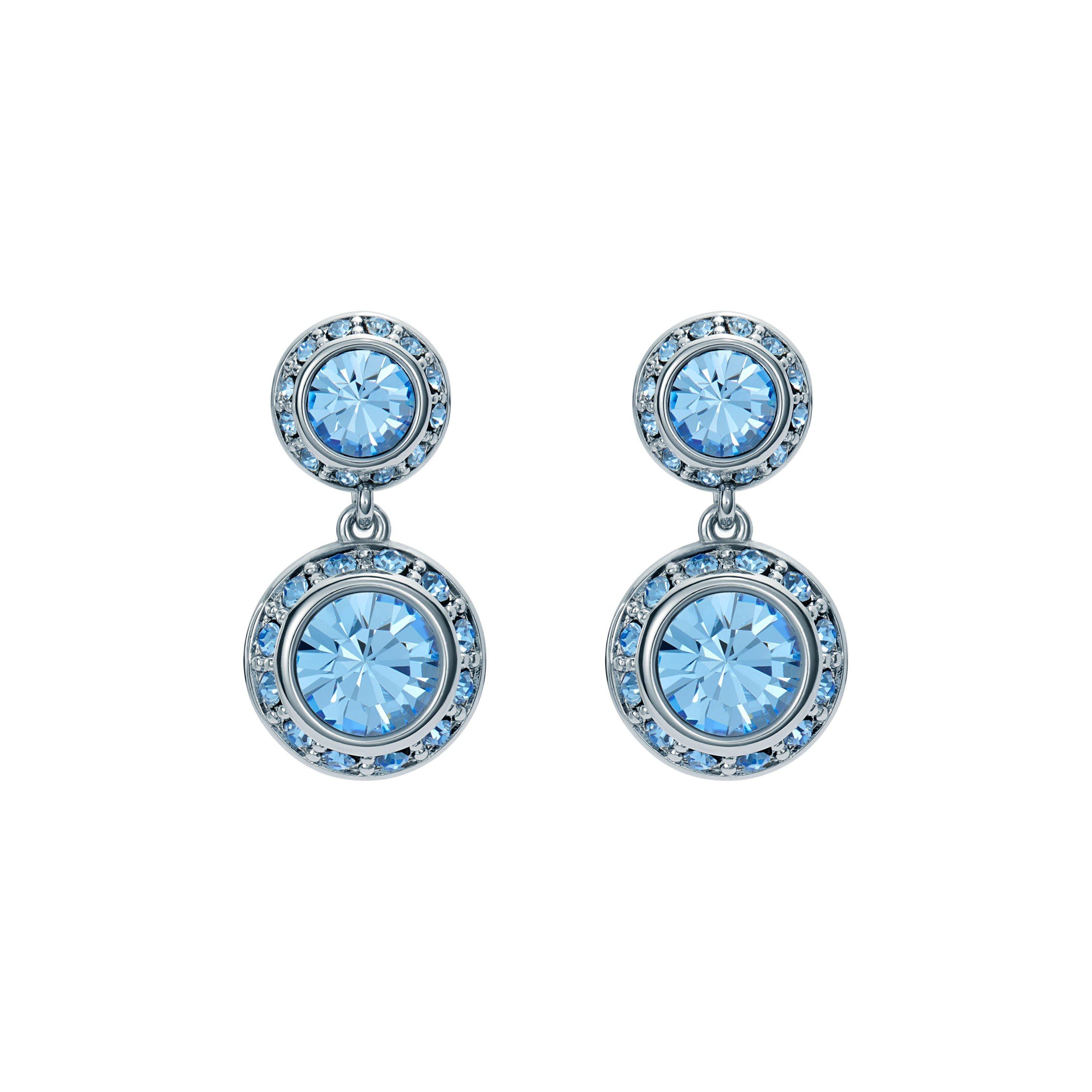 Prata/Cristal - Ted Baker - Sollia Crystal Drop Earrings - 1