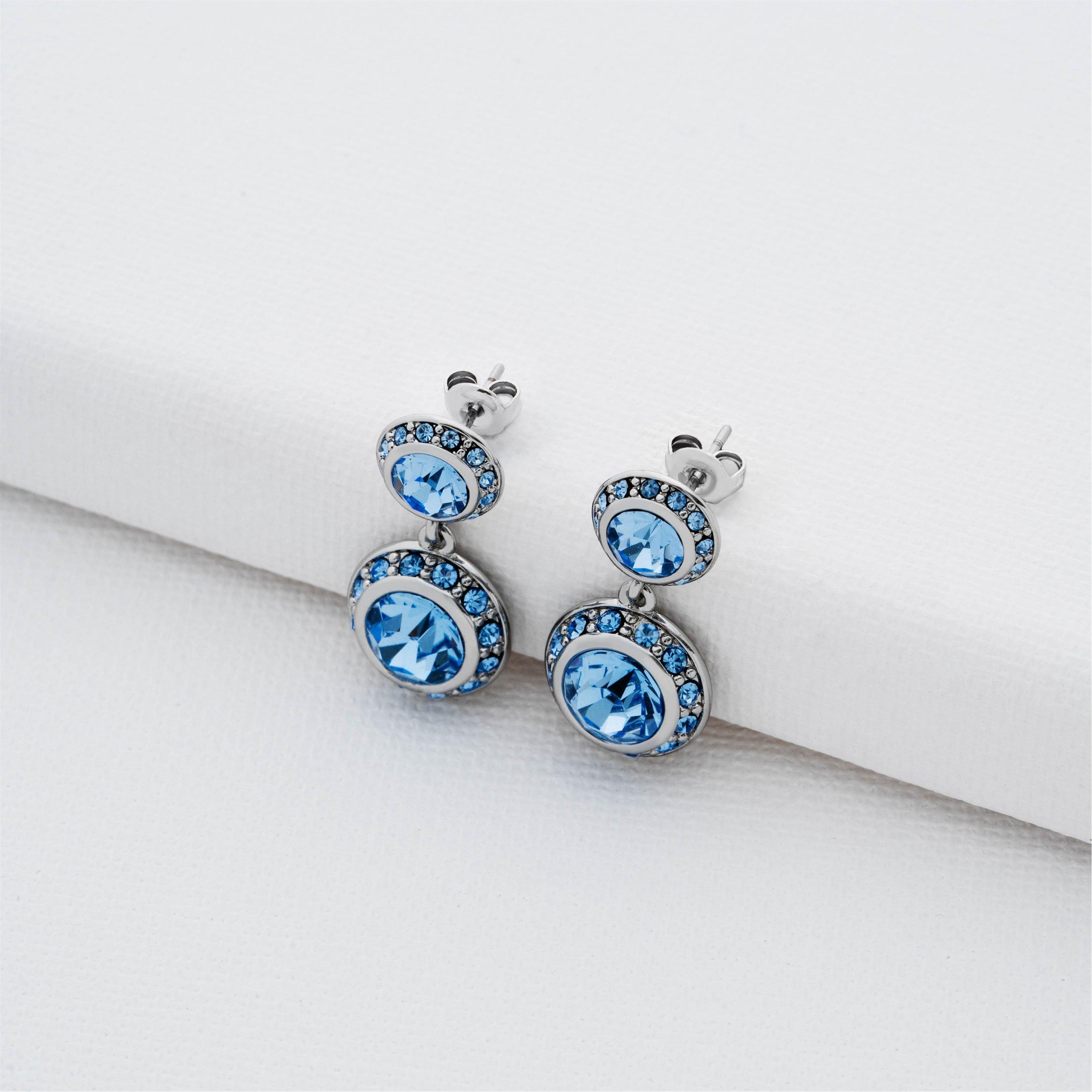 Prata/Cristal - Ted Baker - Sollia Crystal Drop Earrings - 6