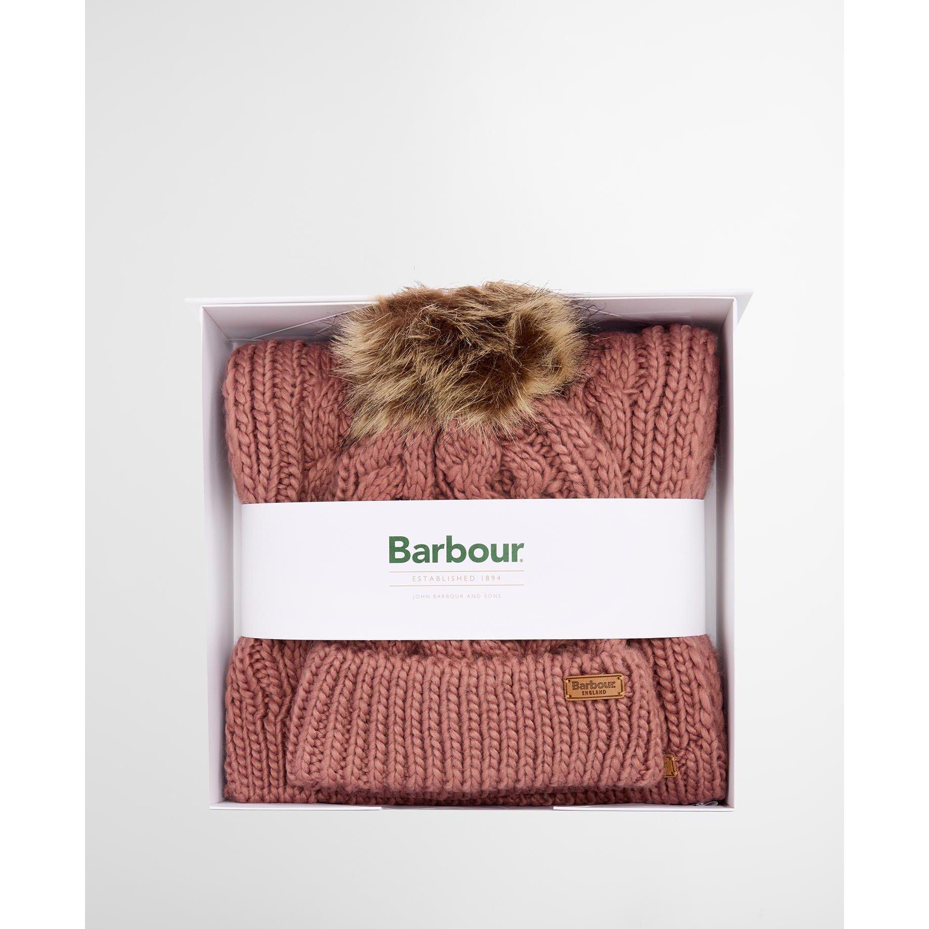 Arabesque - Barbour - Penshaw Beanie & Scarf Gift Set - 1
