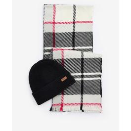 Barbour Pendle Beanie & Blair Scarf Gift Set