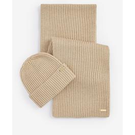 Barbour International Estoril Beanie & Scarf Gift Set