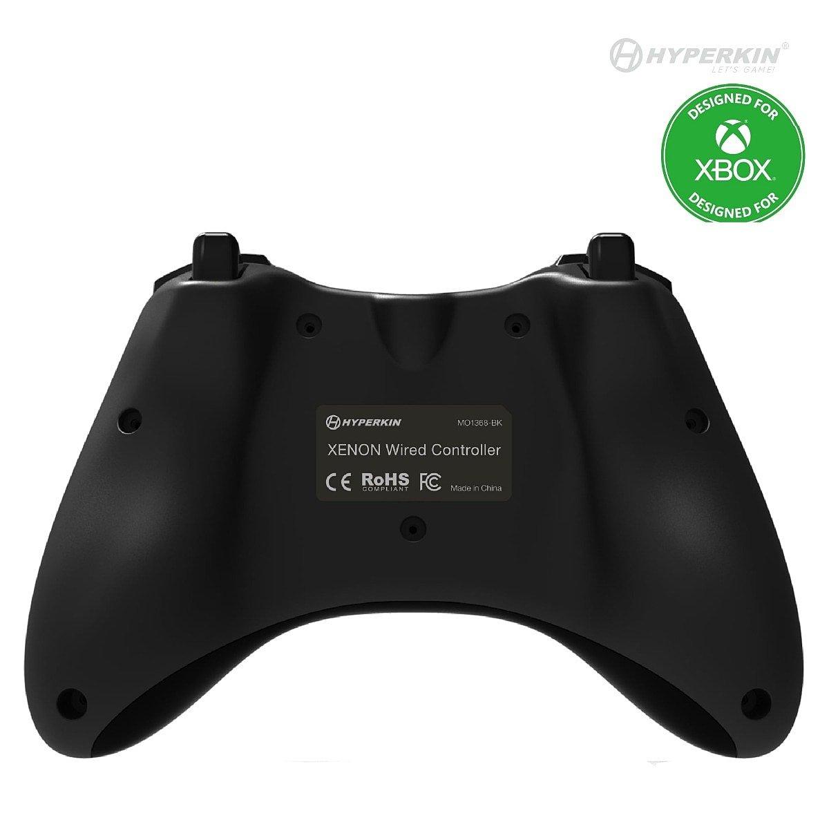 Schwarz - Hyperkin - Xenon Xbox Wired Controller - Black - 2