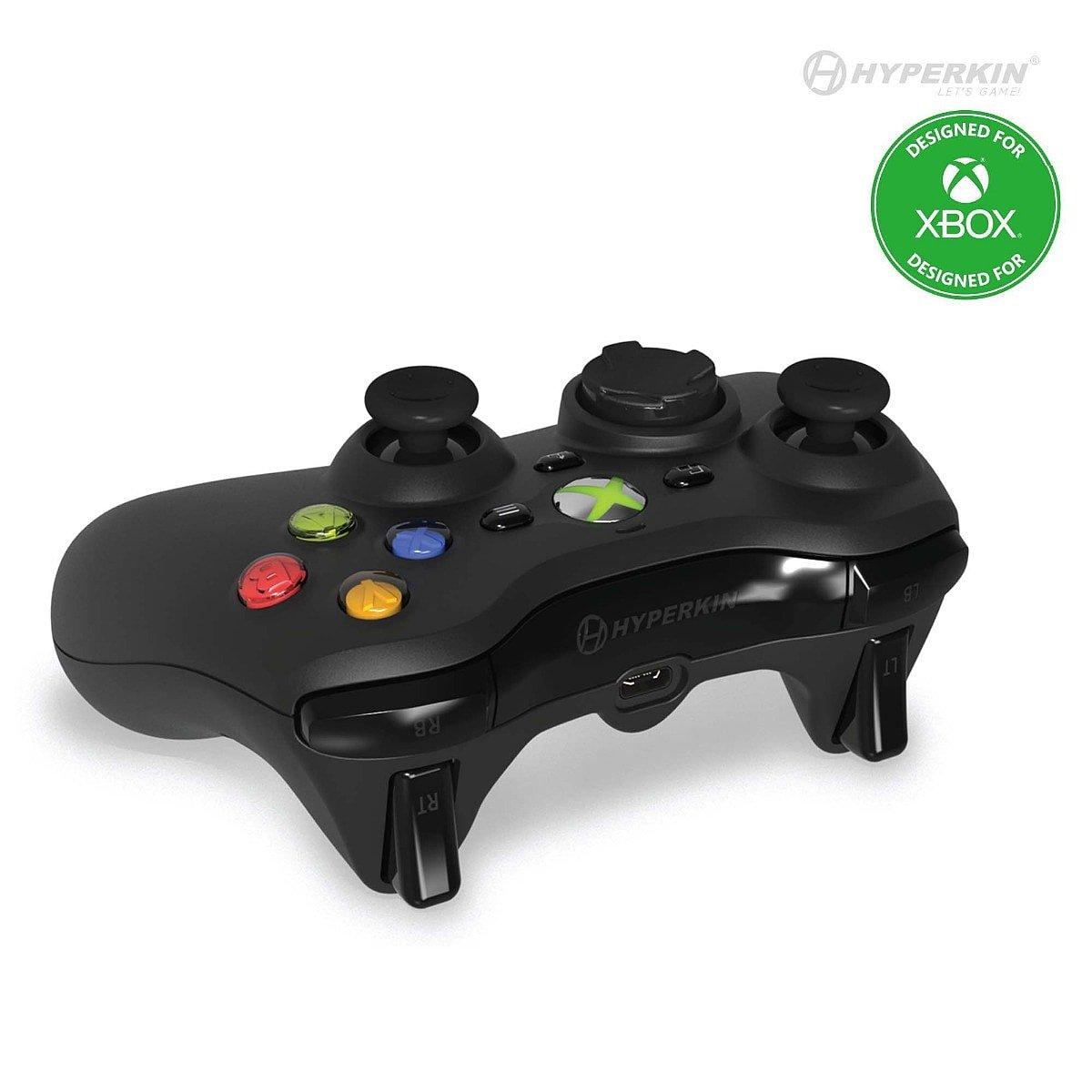 Schwarz - Hyperkin - Xenon Xbox Wired Controller - Black - 3