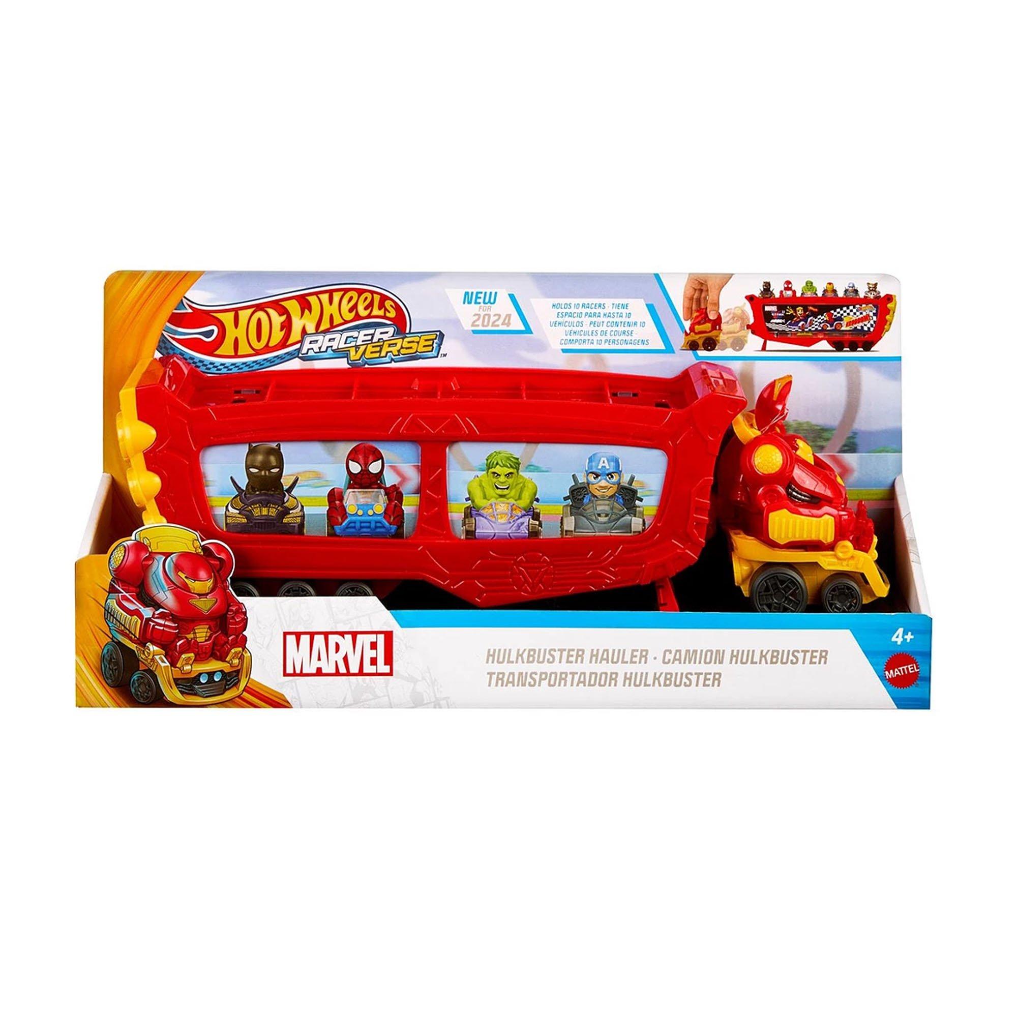 Marchandise - Hot Wheels - RacerVerse Iron Man Hulkbuster Hauler - 1