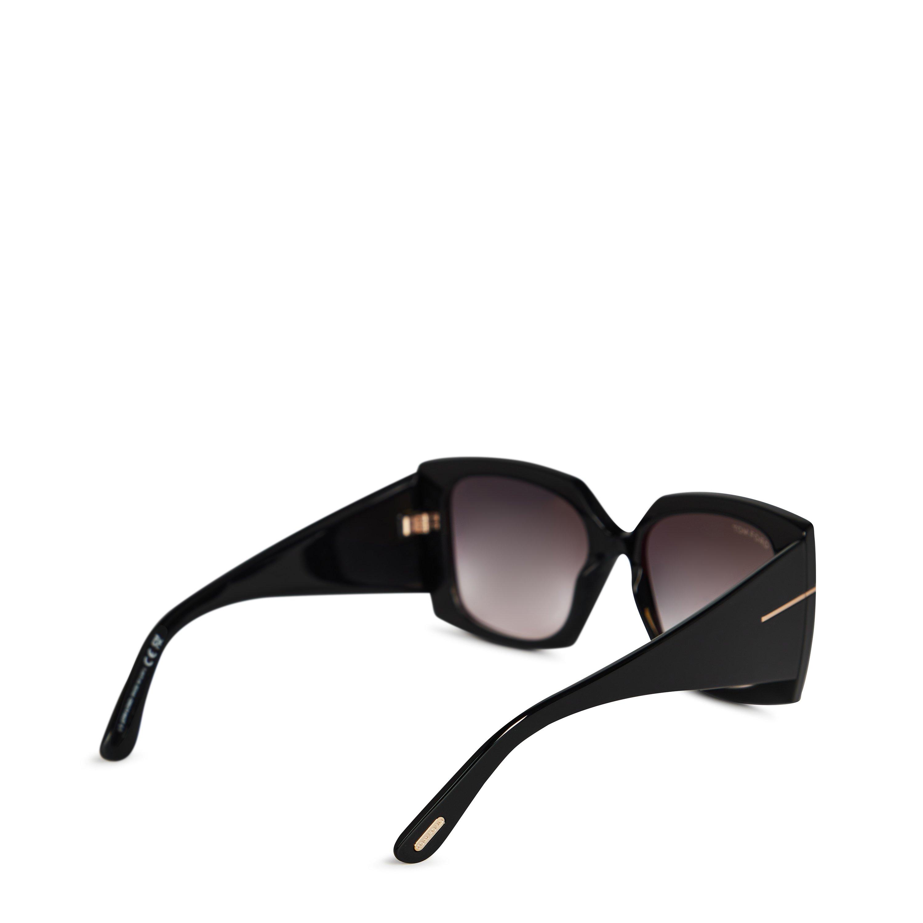 Black Smoke 01B - Tom Ford - Women's Jacquetta Sunglasses - 4