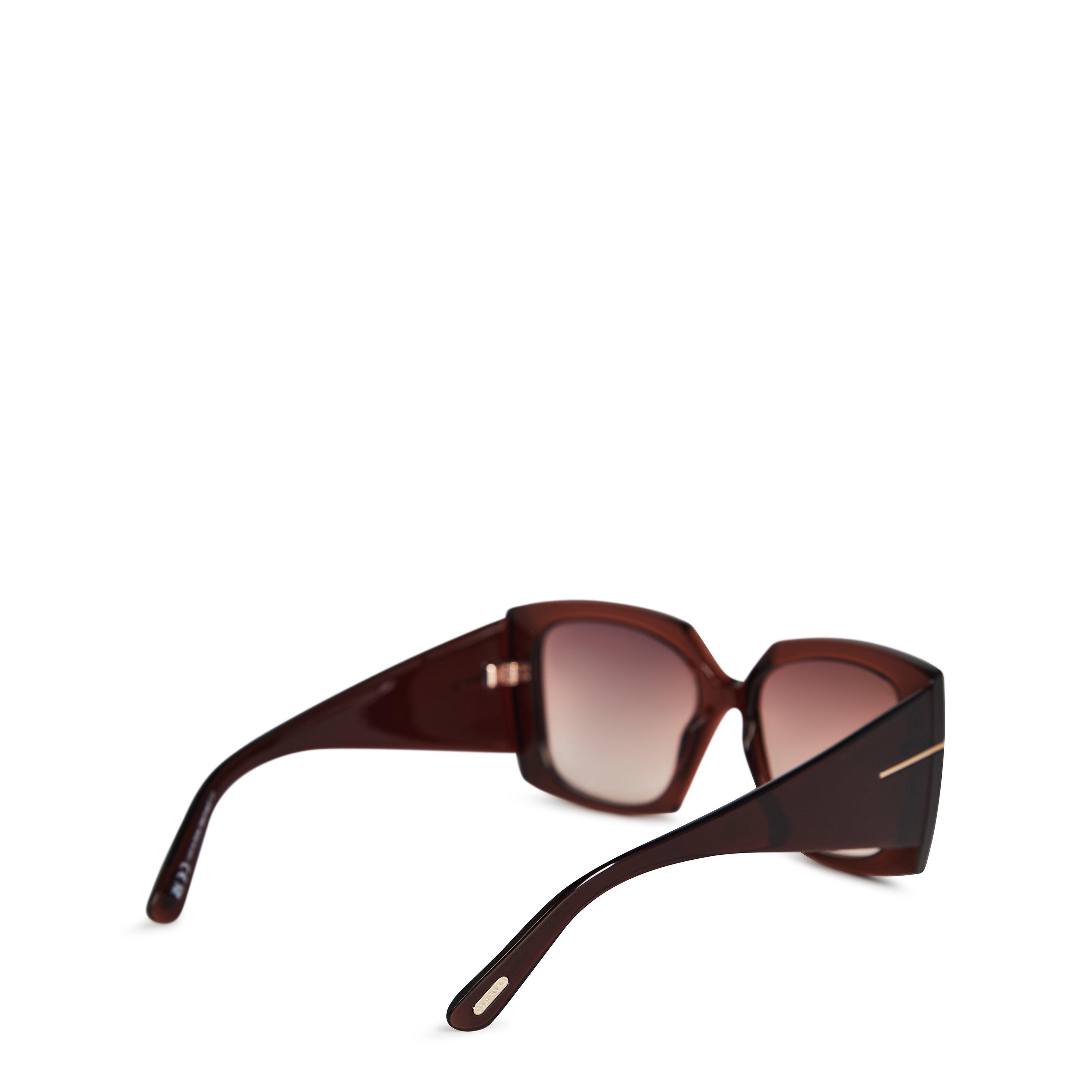 Dark Brown 48G - Tom Ford - Women's Jacquetta Sunglasses - 2