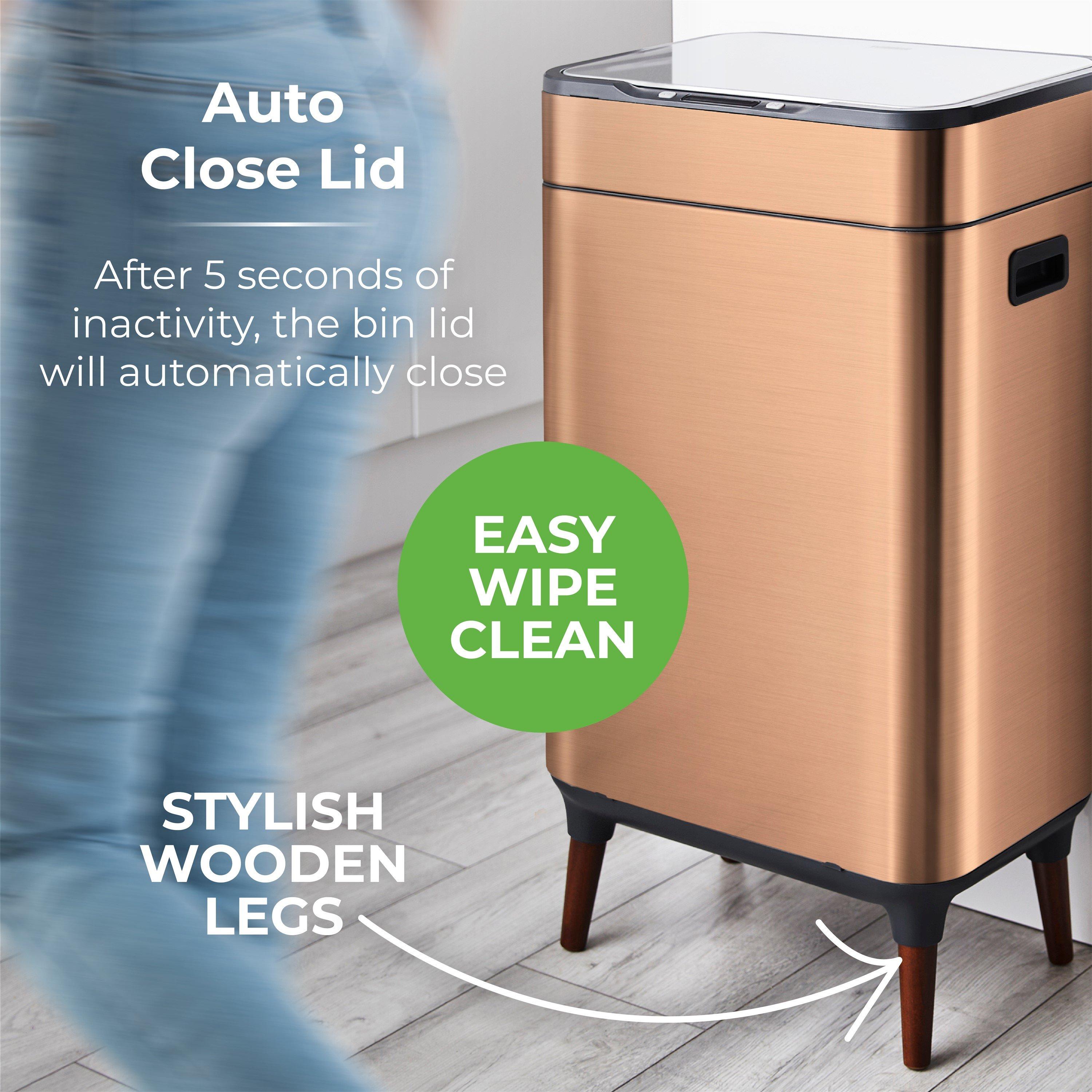 Copper - Tower - 65L Ozone Sensor Bin Copper - 8