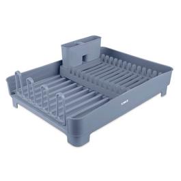 Tower Plastic Dish Rack with Cutlery Holder and Draining