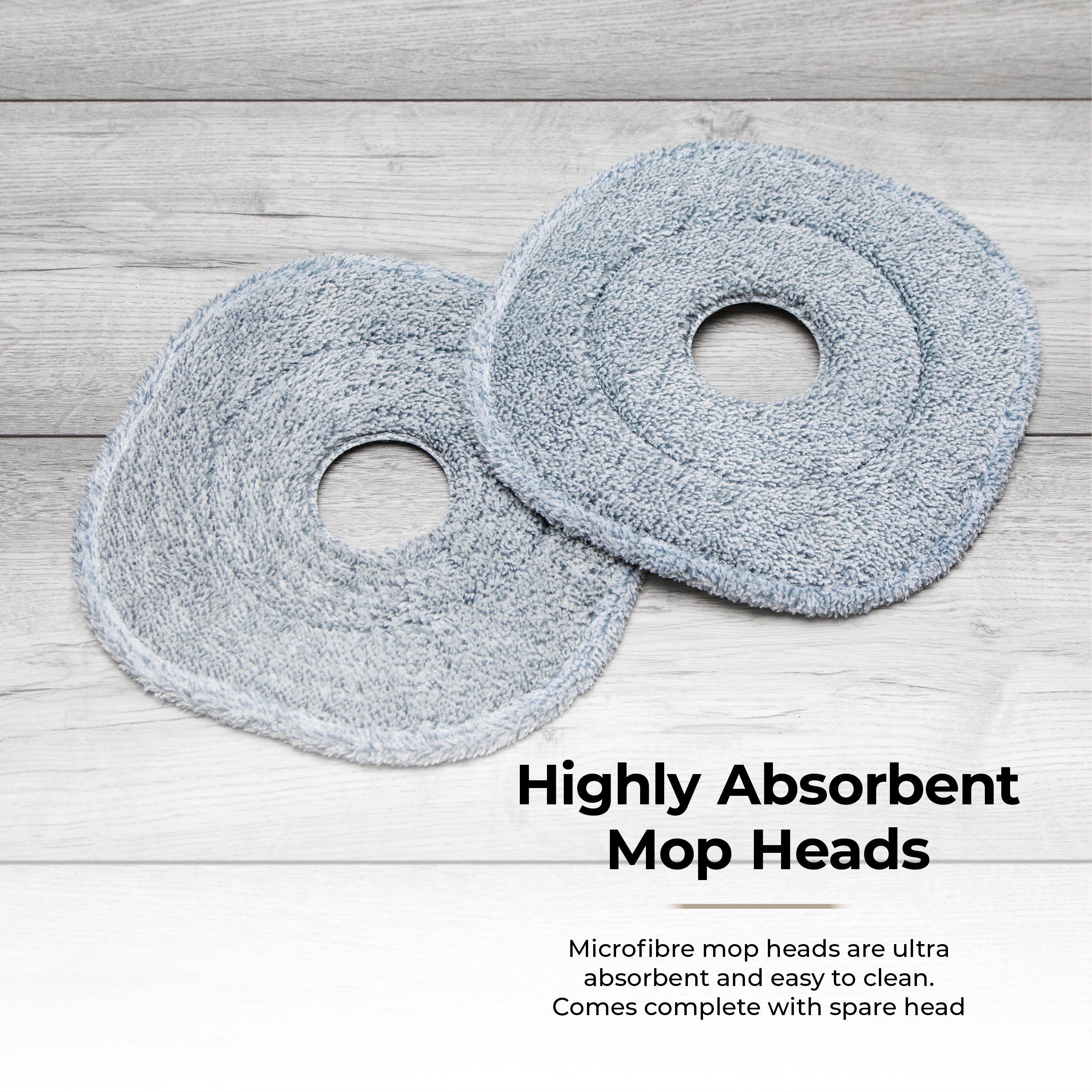 Latte - Tower - Duo Compact Spin Mop Latte and Grey - 8