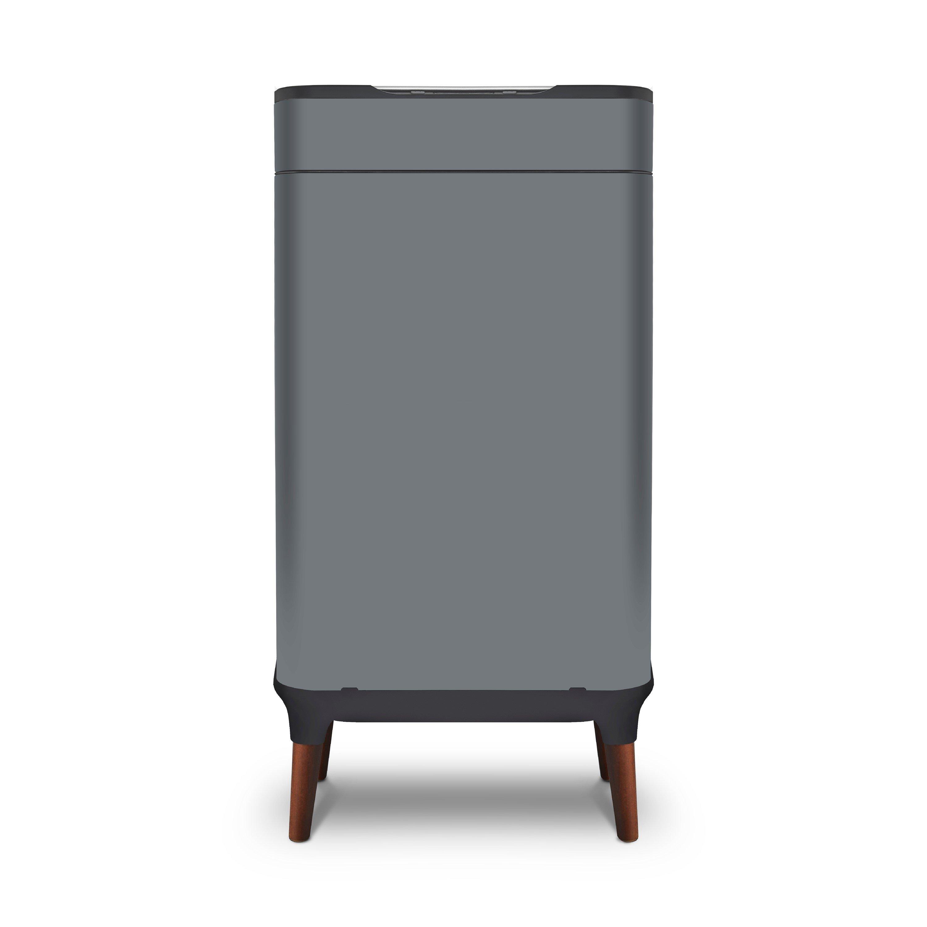Tower Ozone Sensor Bin With Legs, 65L, Hands Free Opening, Carbon Filter, Grey T938022gry - Image 4