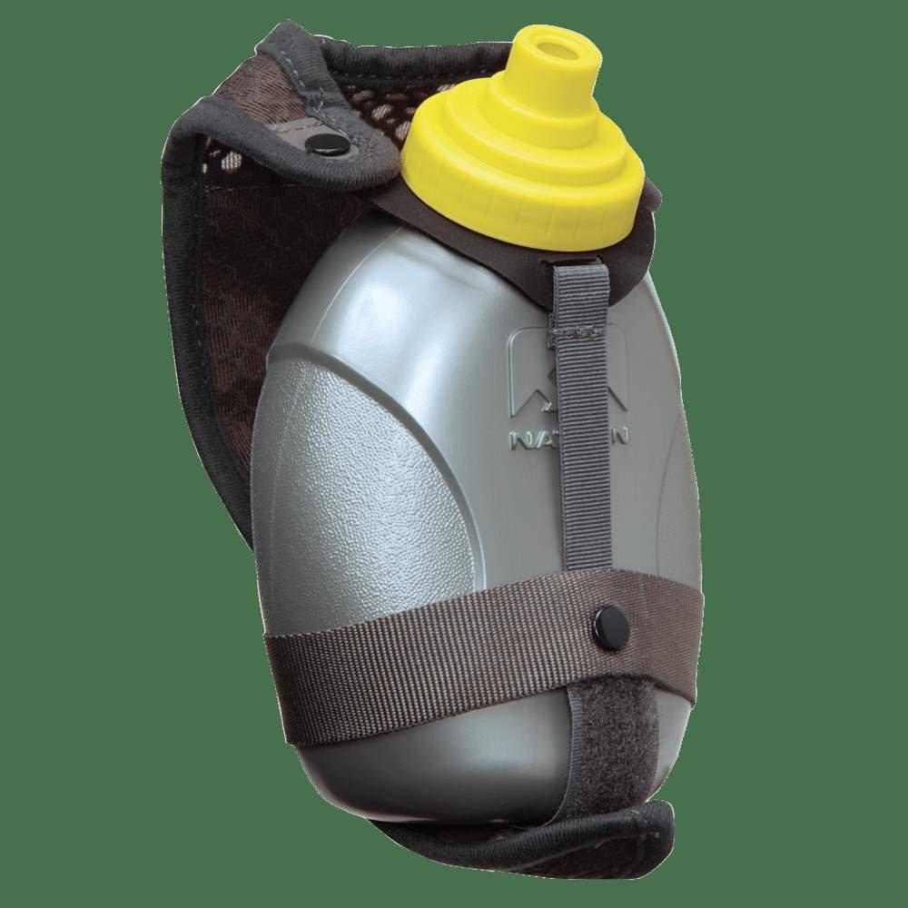 Grey - Nathan - Adults QuickShot Running Water Bottle