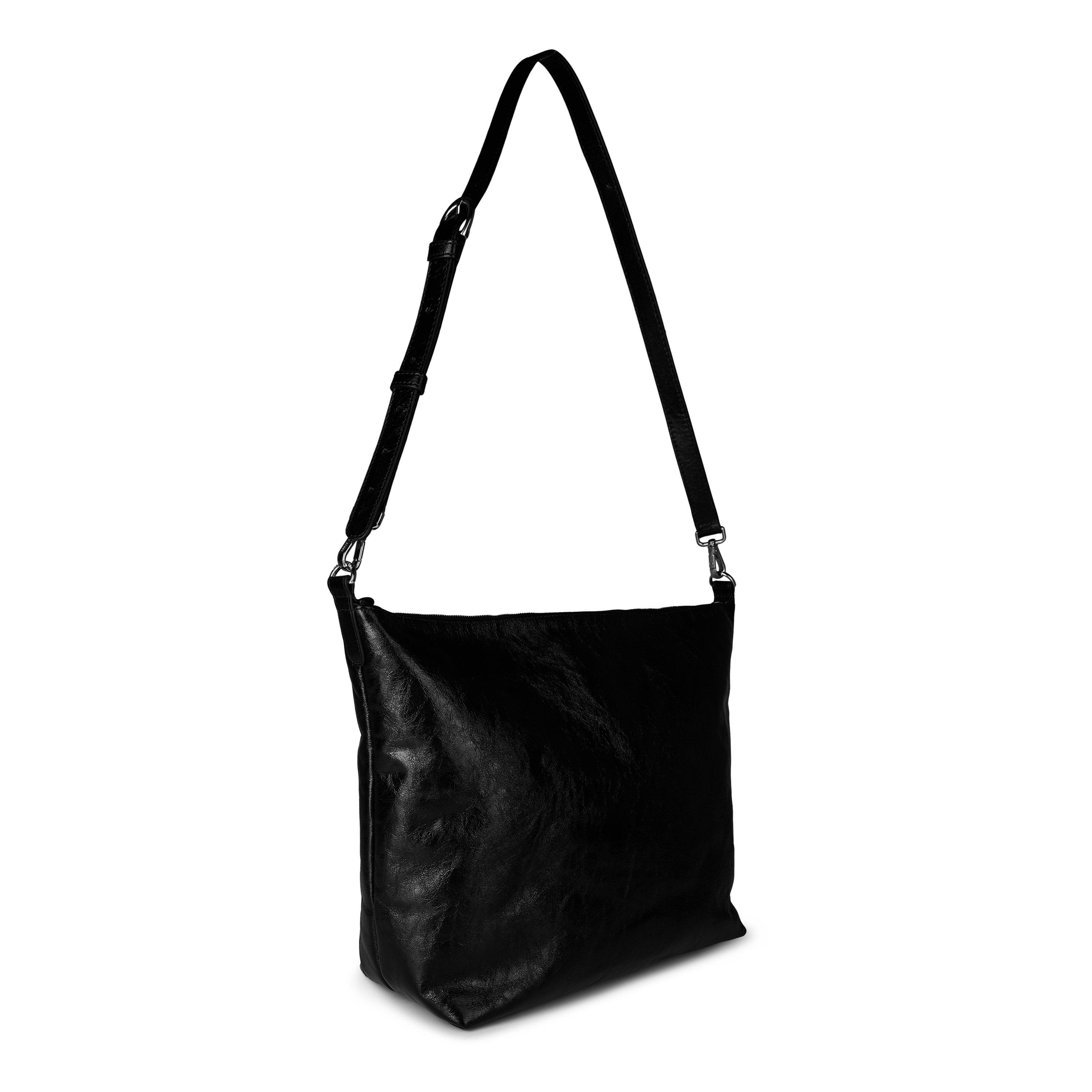 Black - Marine Serre - Women's Monogram Mail Shoulder Bag - 4