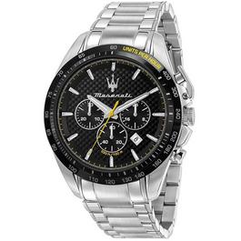 Maserati Stainless Steel Sports Analogue Quartz Watch