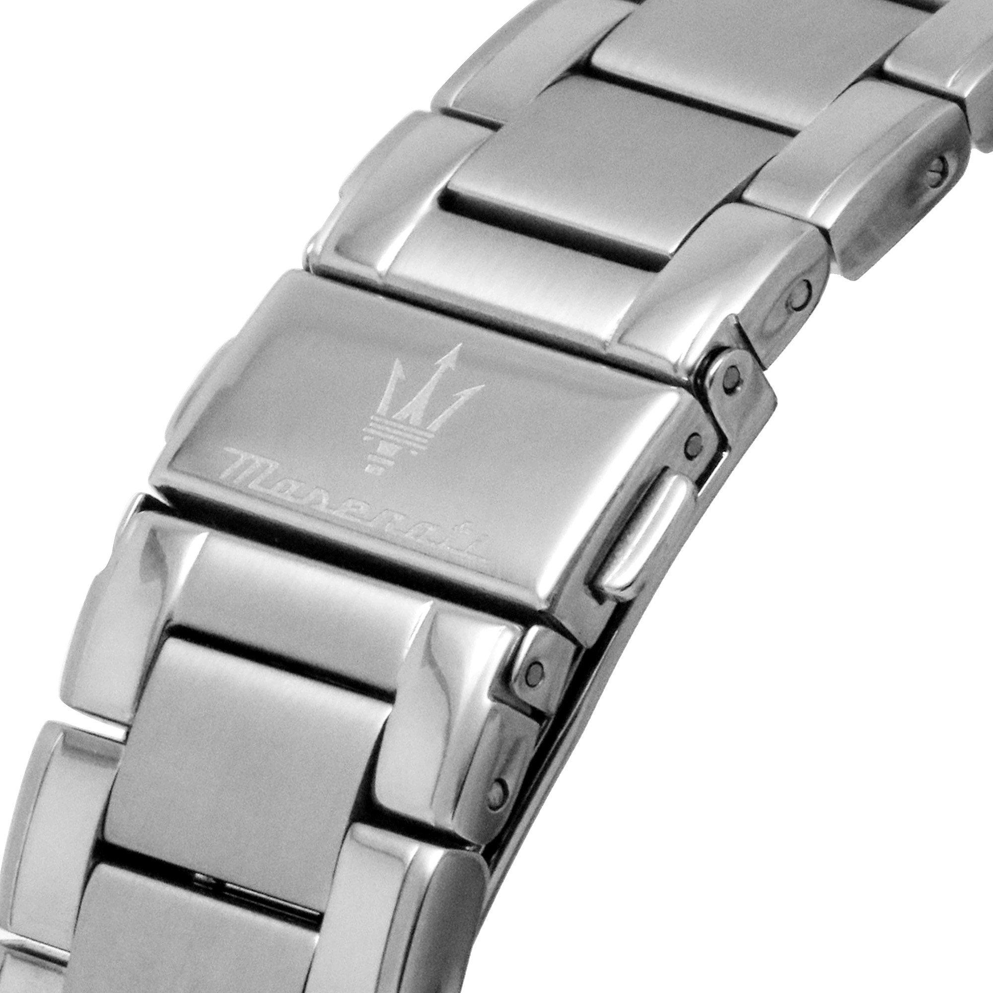 Plata/Negro - Maserati - Stainless Steel Sports Analogue Quartz Watch - 3