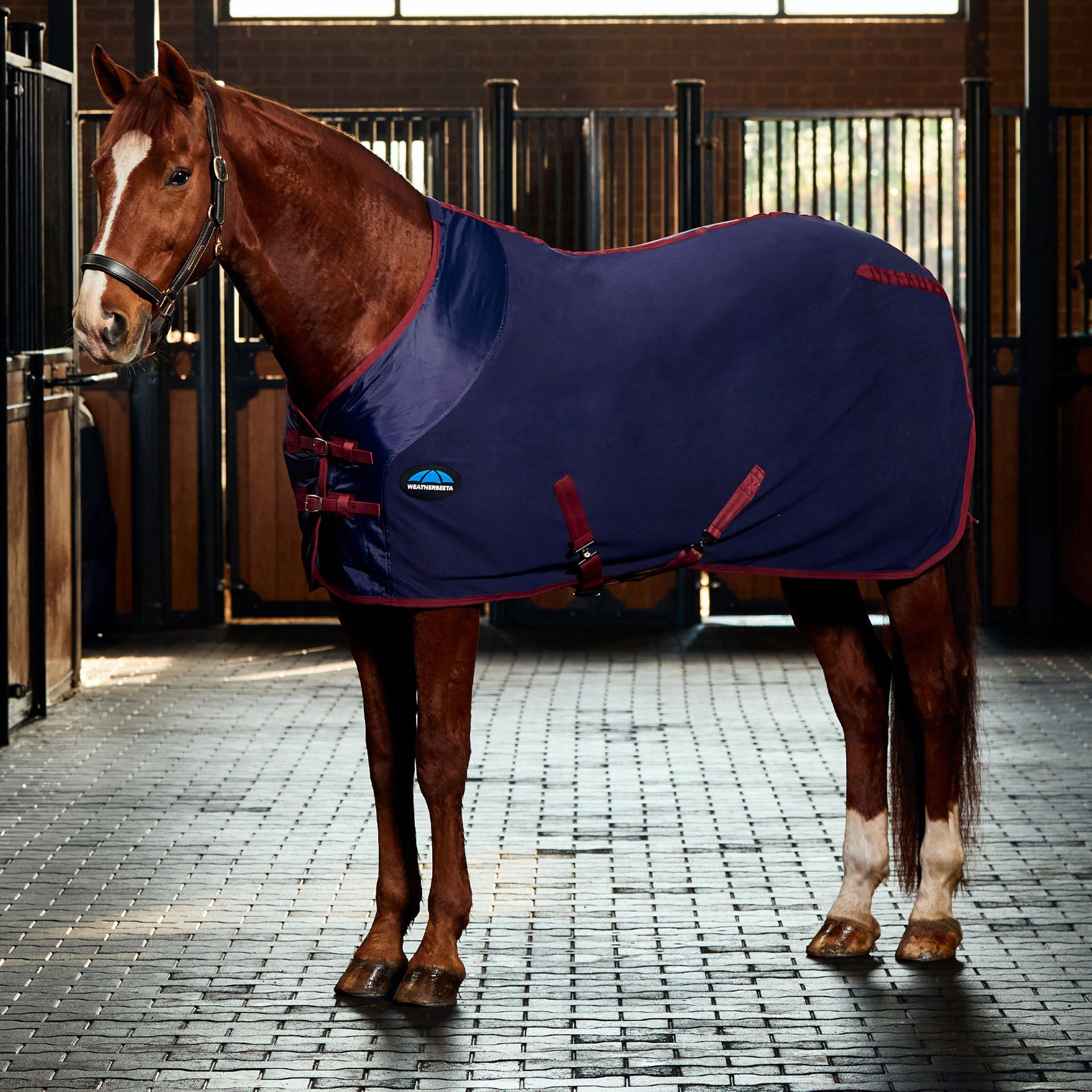 Navy/Burgundy - Weatherbeeta - Anti-Static Fleece Cooler
