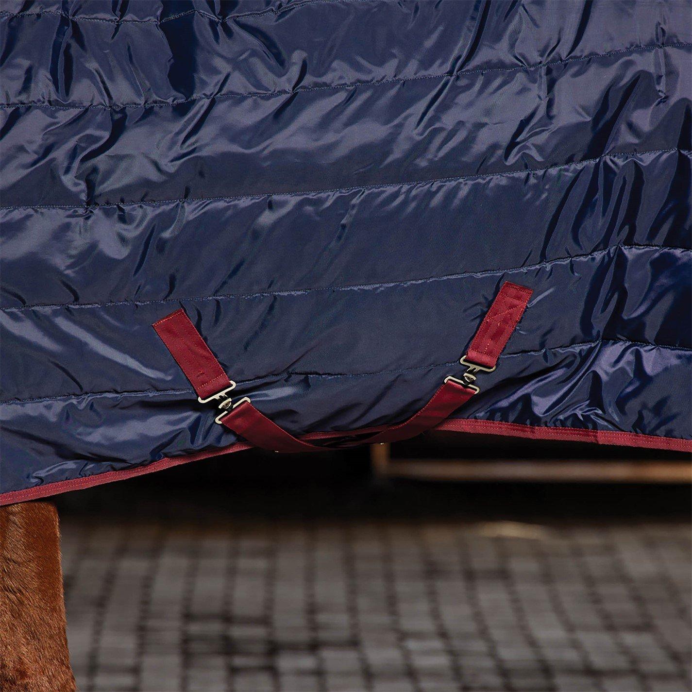 Navy/Burgundy - Weatherbeeta - WB Stable Rug Combo 22 64 - 2