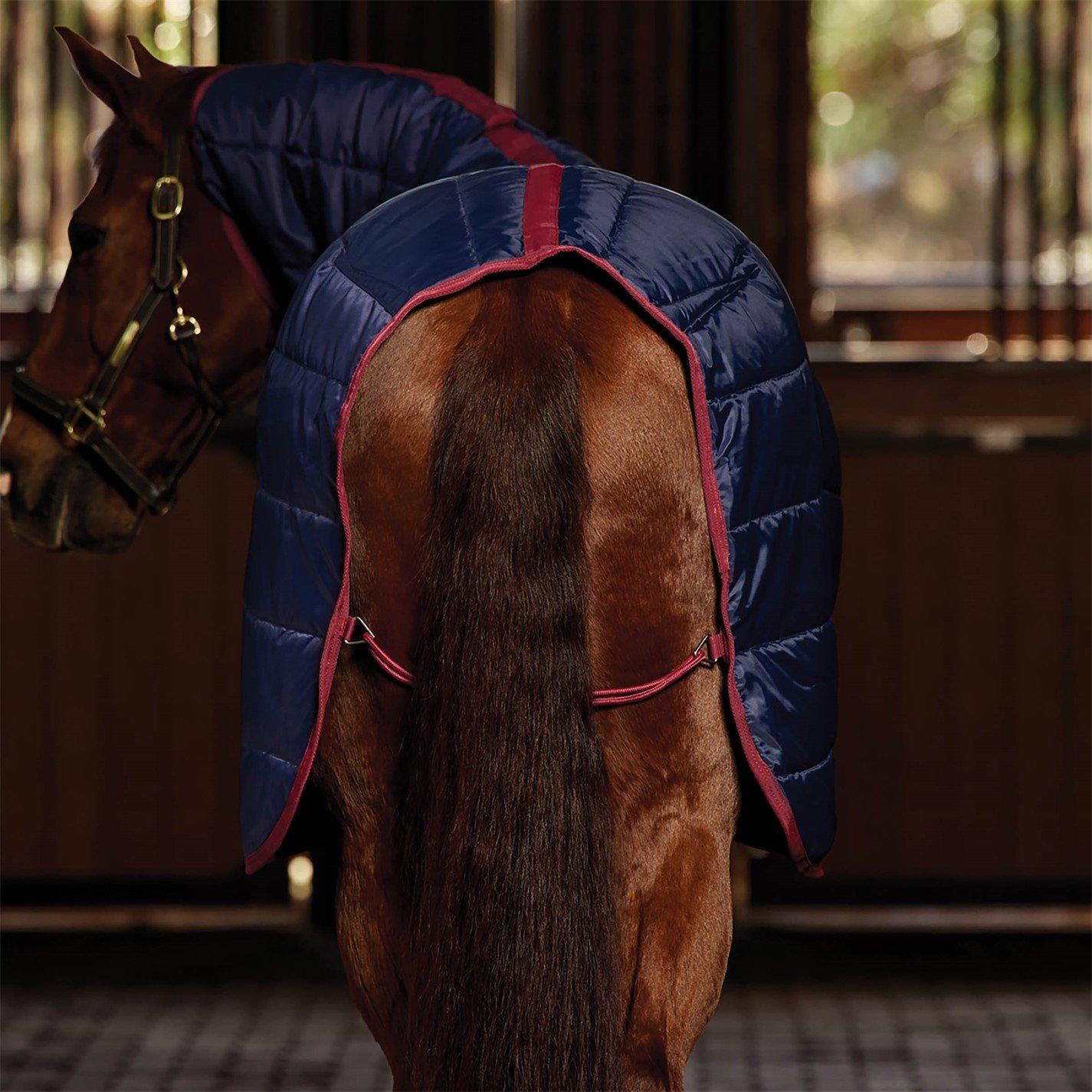 Navy/Burgundy - Weatherbeeta - WB Stable Rug Combo 22 64 - 3