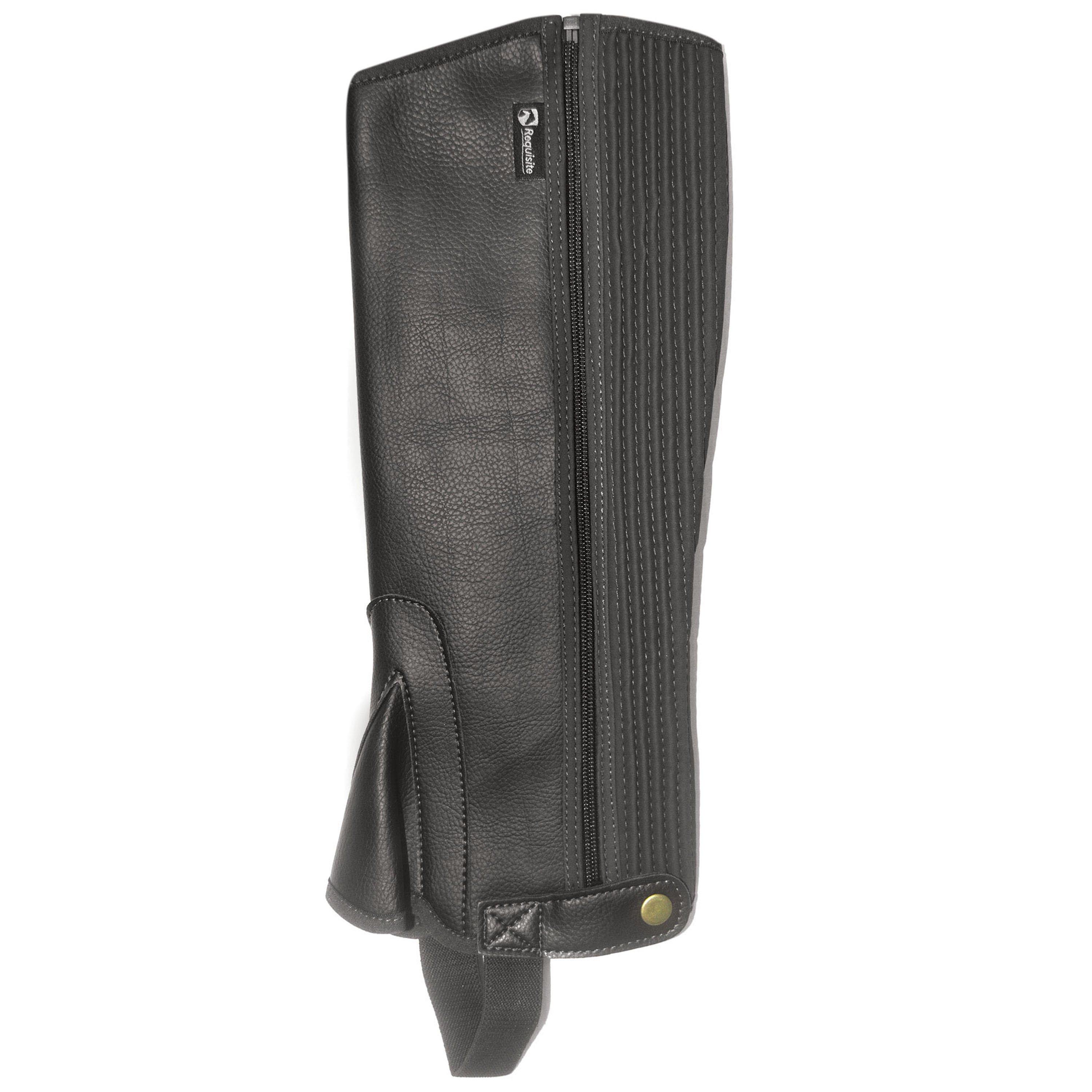 Requisite Women's Synthetic Half Chaps - Black - (XS)