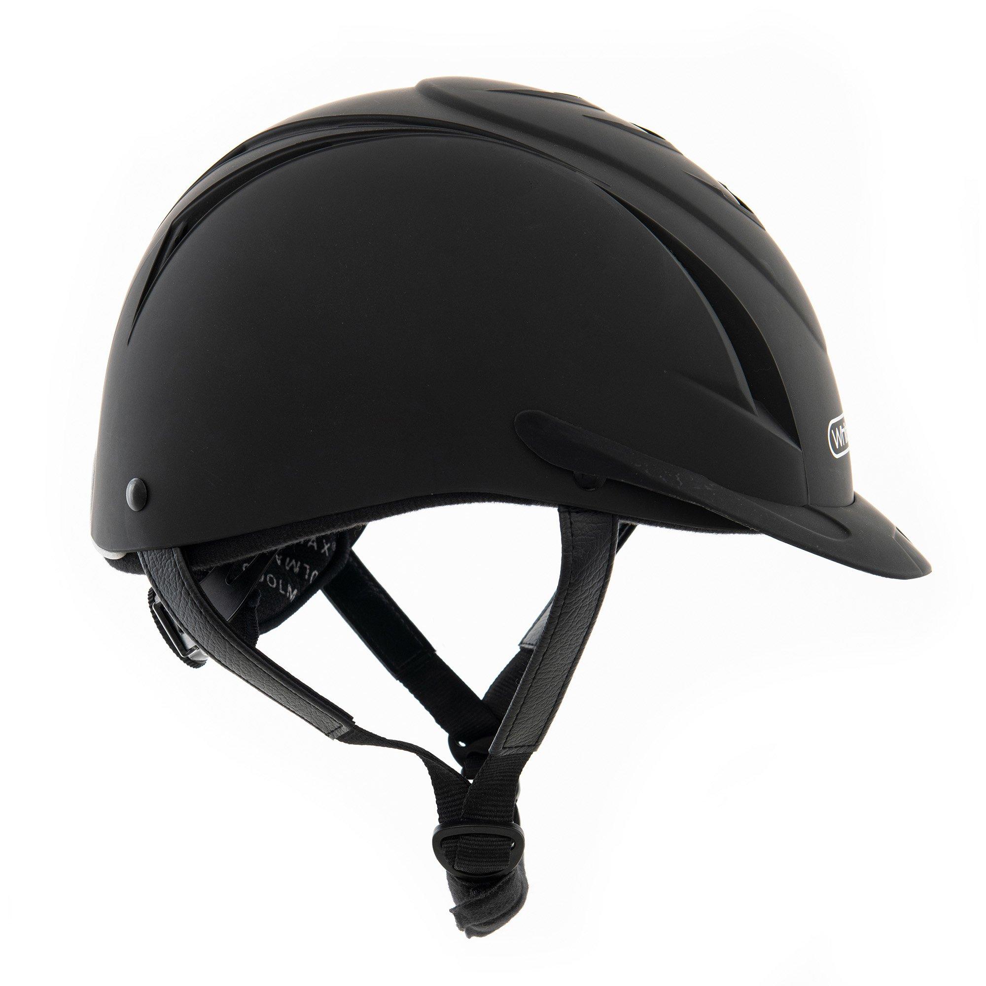 Black - John Whitaker - Whitaker New Rider Generation Horse Riding Helmet - 2