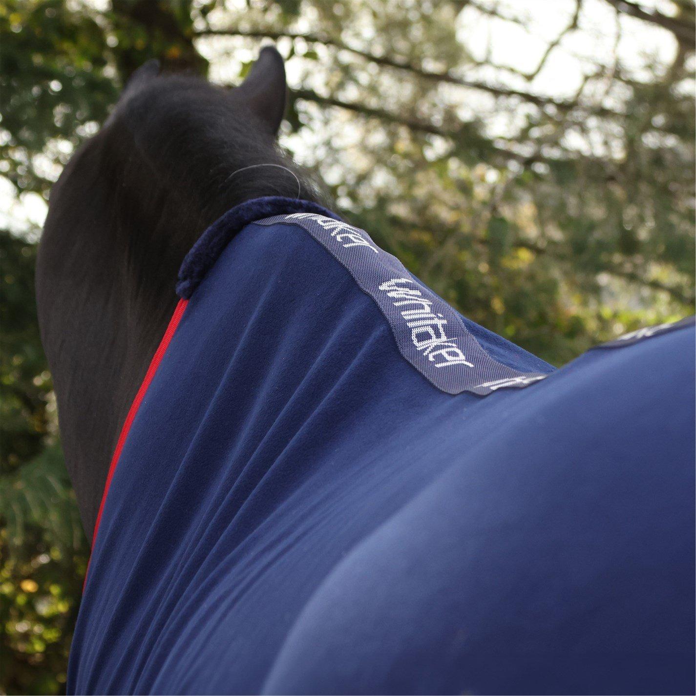 Navy with Red - John Whitaker - Whitaker Rastrick Fleece Horse Rug - 6