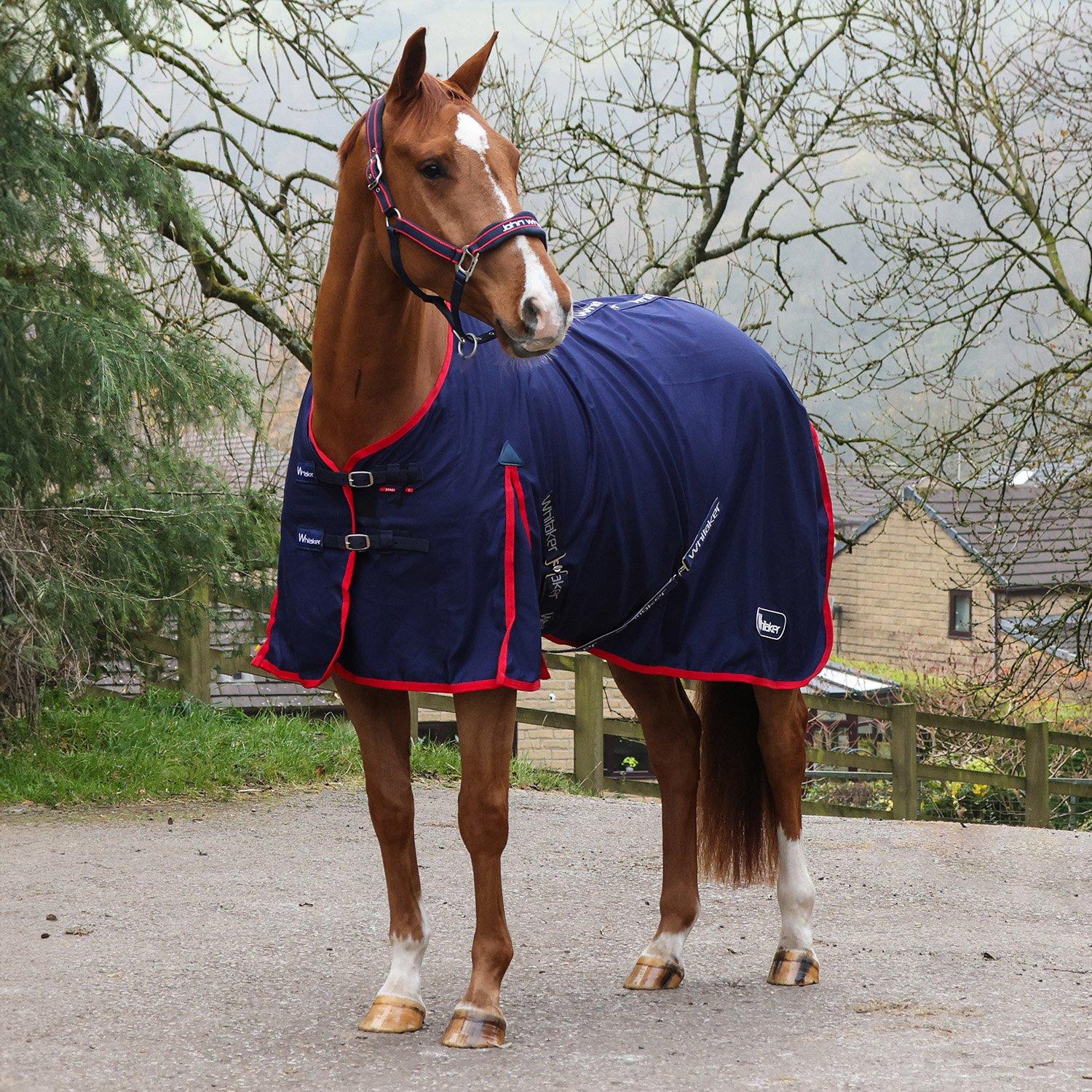 Navy with Red - John Whitaker - Rastrick Multipurpose Horse Rug - 1