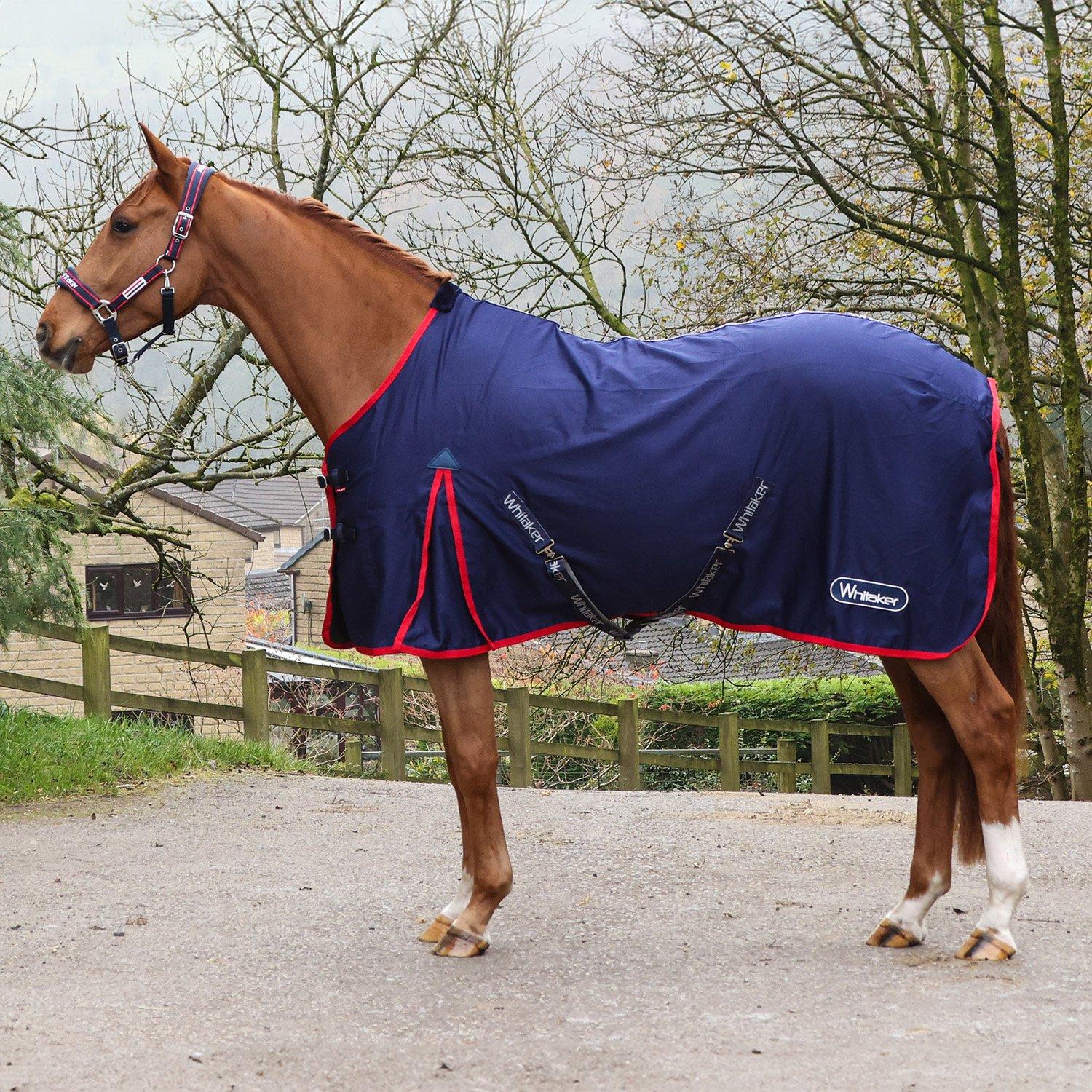 Azul-marinho com Vermelho - John Whitaker - Whitaker Rastrick Multipurpose Horse Rug - 2