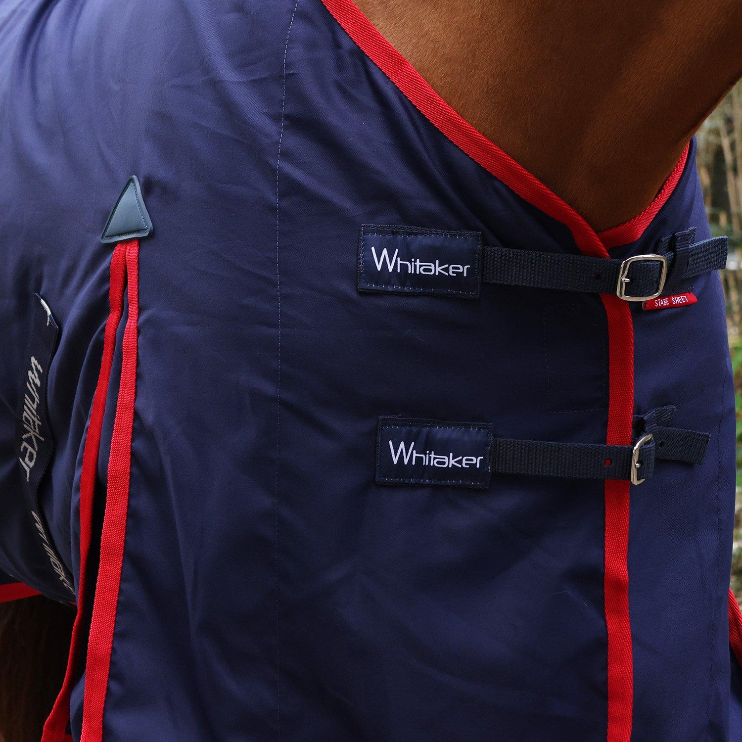 Azul-marinho com Vermelho - John Whitaker - Whitaker Rastrick Multipurpose Horse Rug - 3