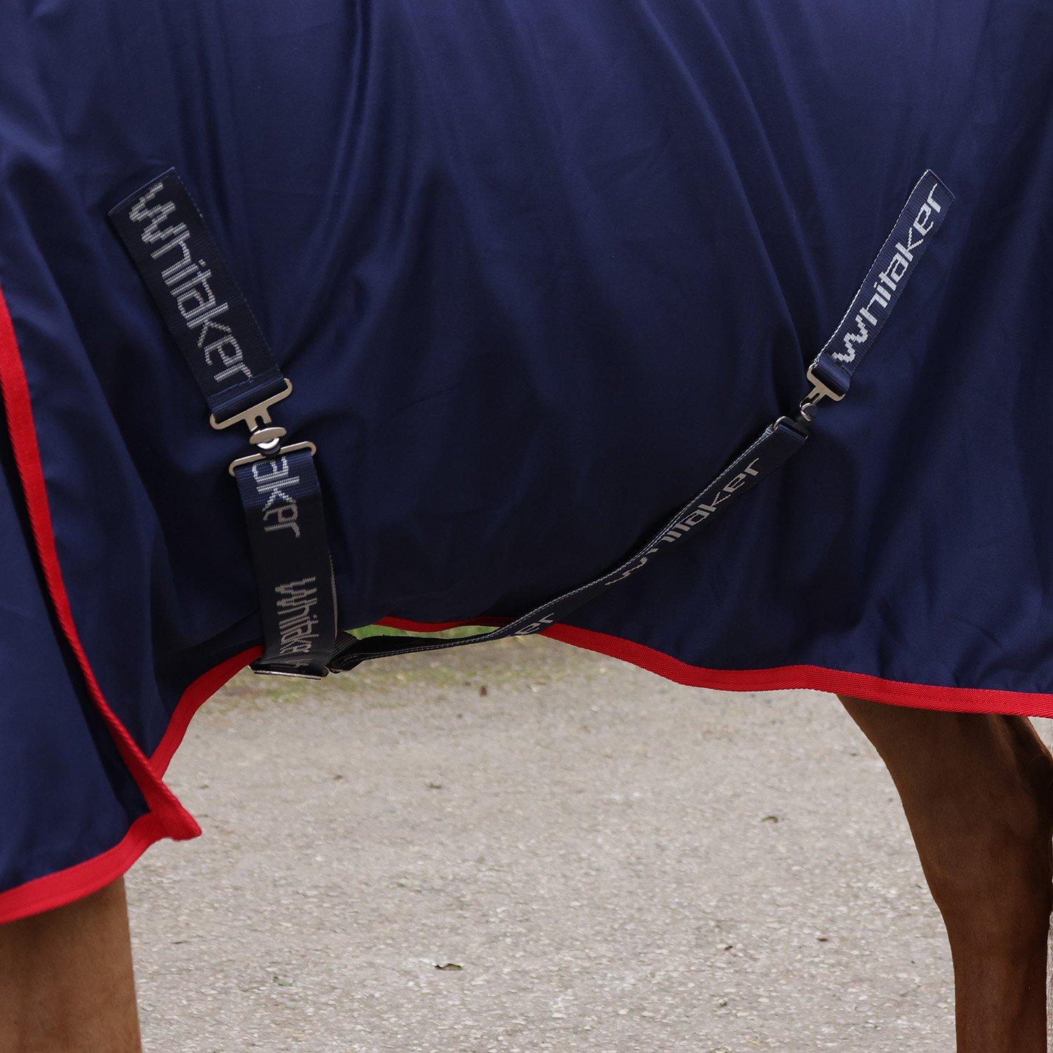 Azul-marinho com Vermelho - John Whitaker - Whitaker Rastrick Multipurpose Horse Rug - 5