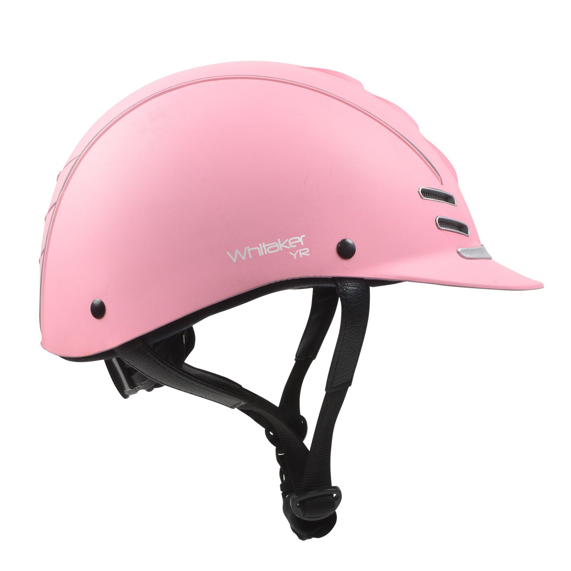 Pink - John Whitaker - Whitaker Club Young Rider Helmet - 2