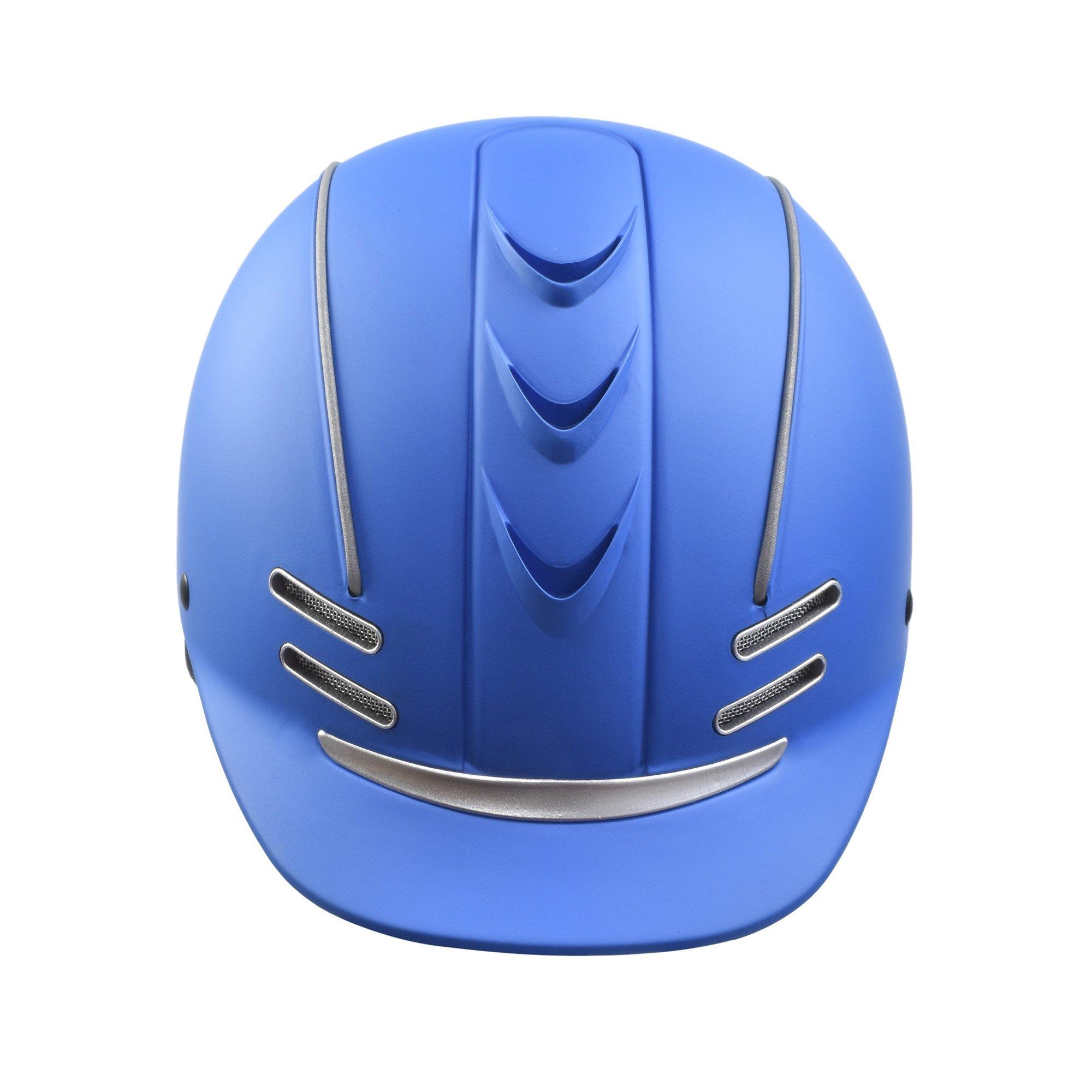 Blue - John Whitaker - Whitaker Club Young Rider Helmet - 3